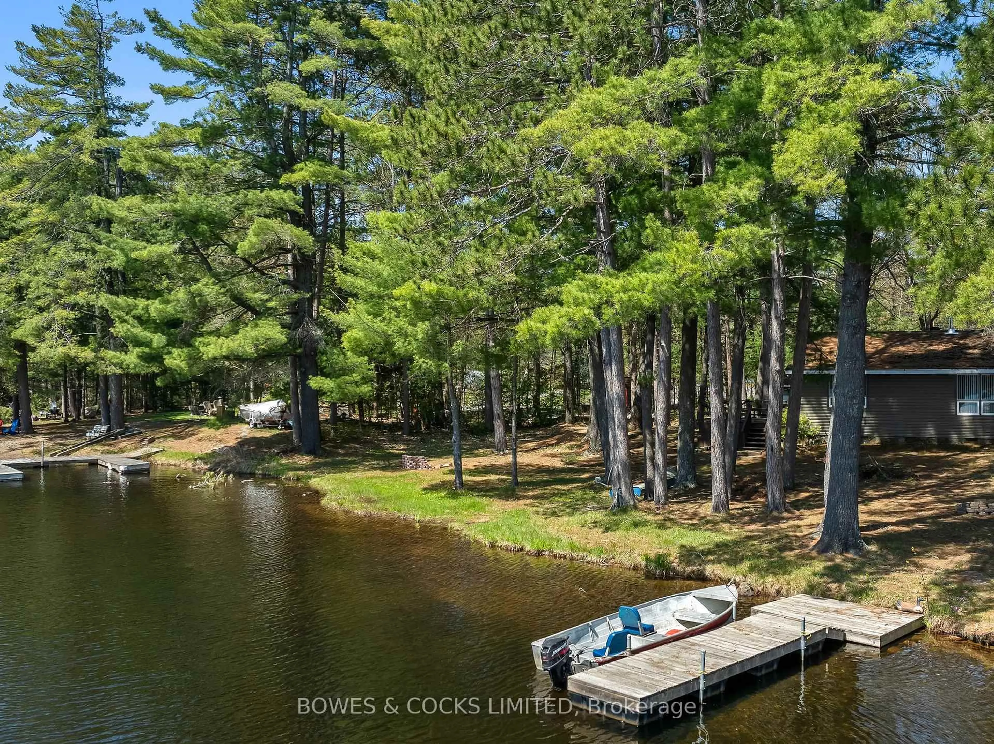 A pic from outside/outdoor area/front of a property/back of a property/a pic from drone, water/lake/river/ocean view for 56 Fire Route 80B N/A, Havelock-Belmont-Methuen Ontario K0L 1Z0