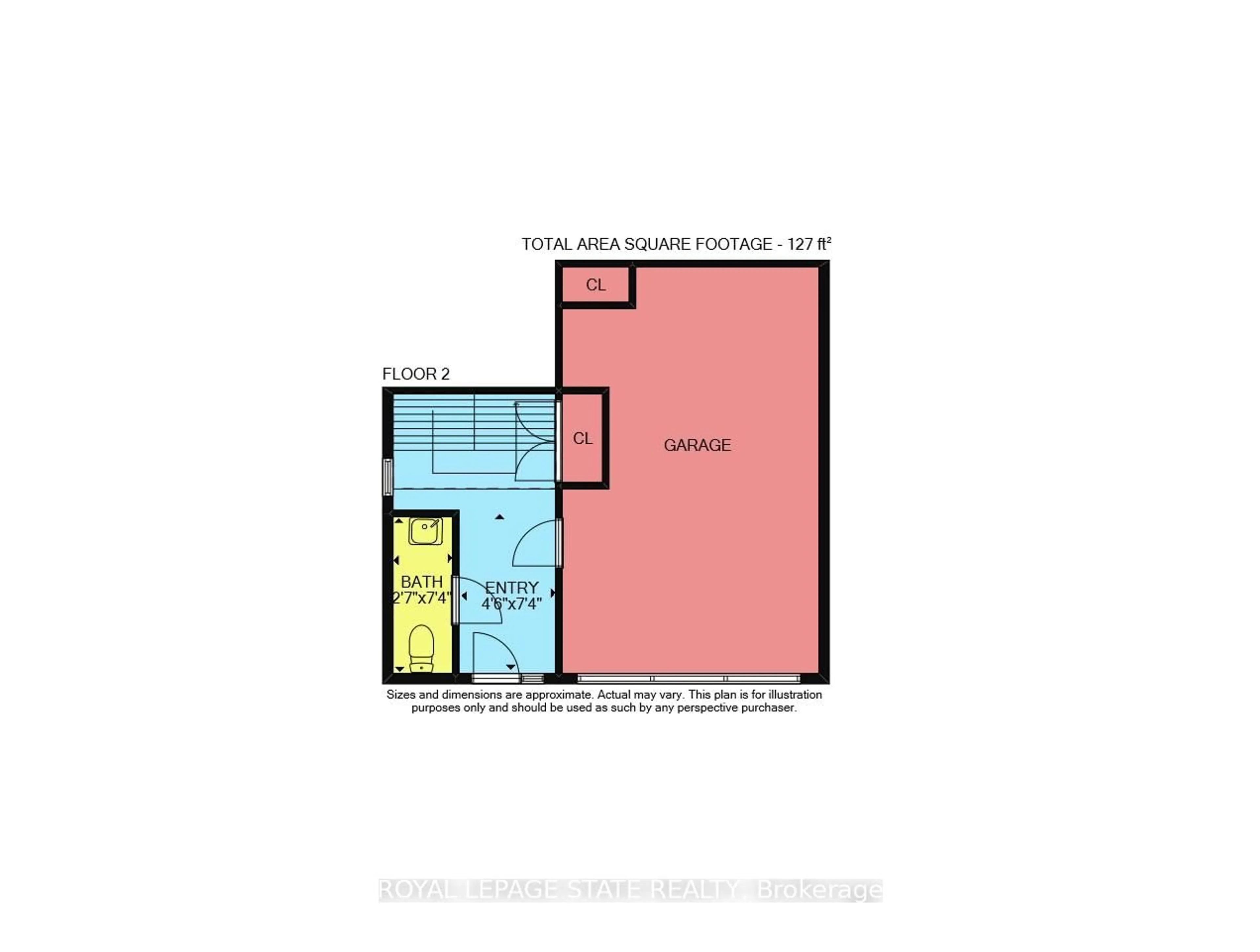 Floor plan for 8 Lakelawn Rd #1, Grimsby Ontario L3M 0G1