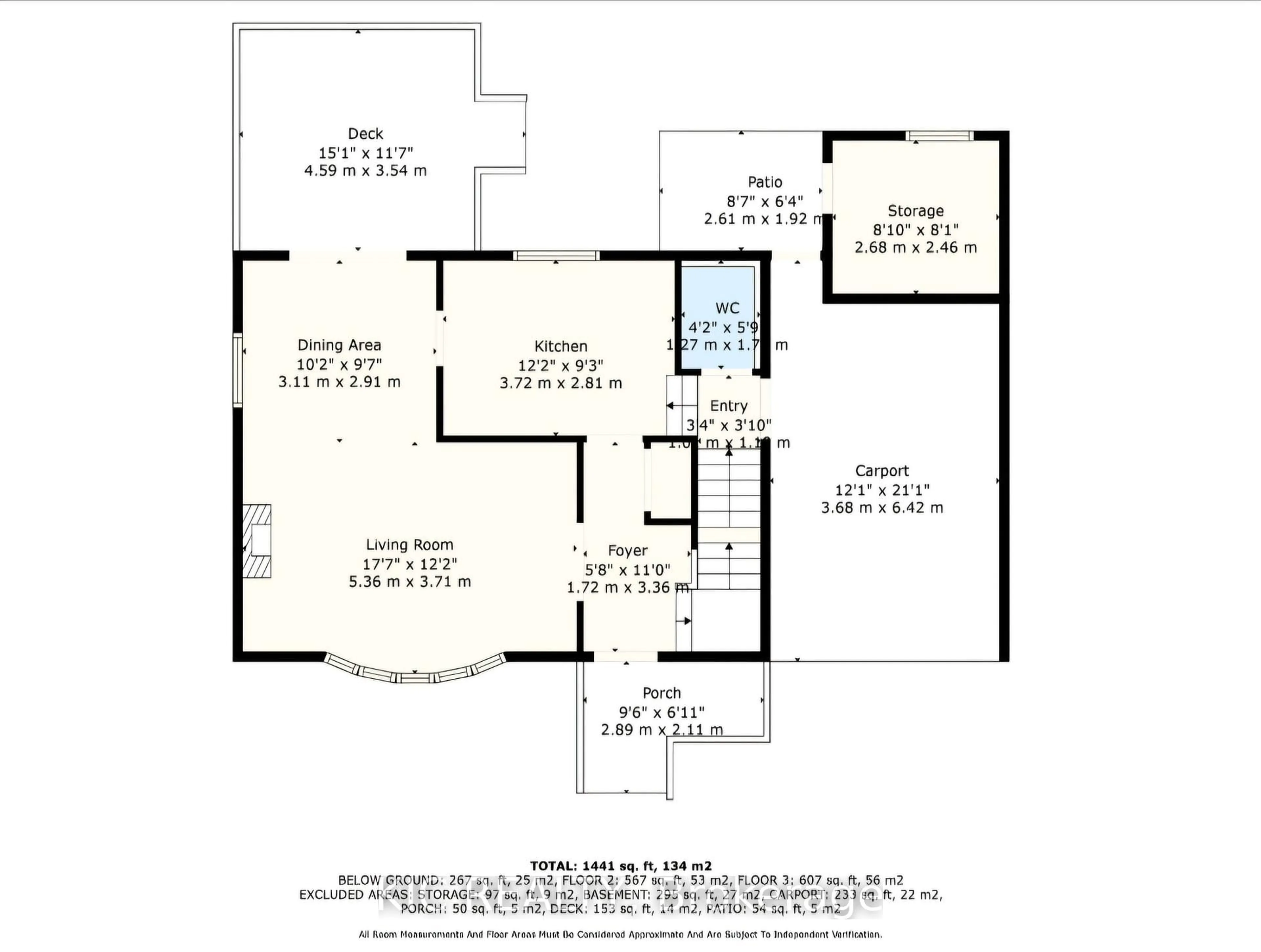 Floor plan for 603 Elizabeth St, Cobourg Ontario K9A 4P2