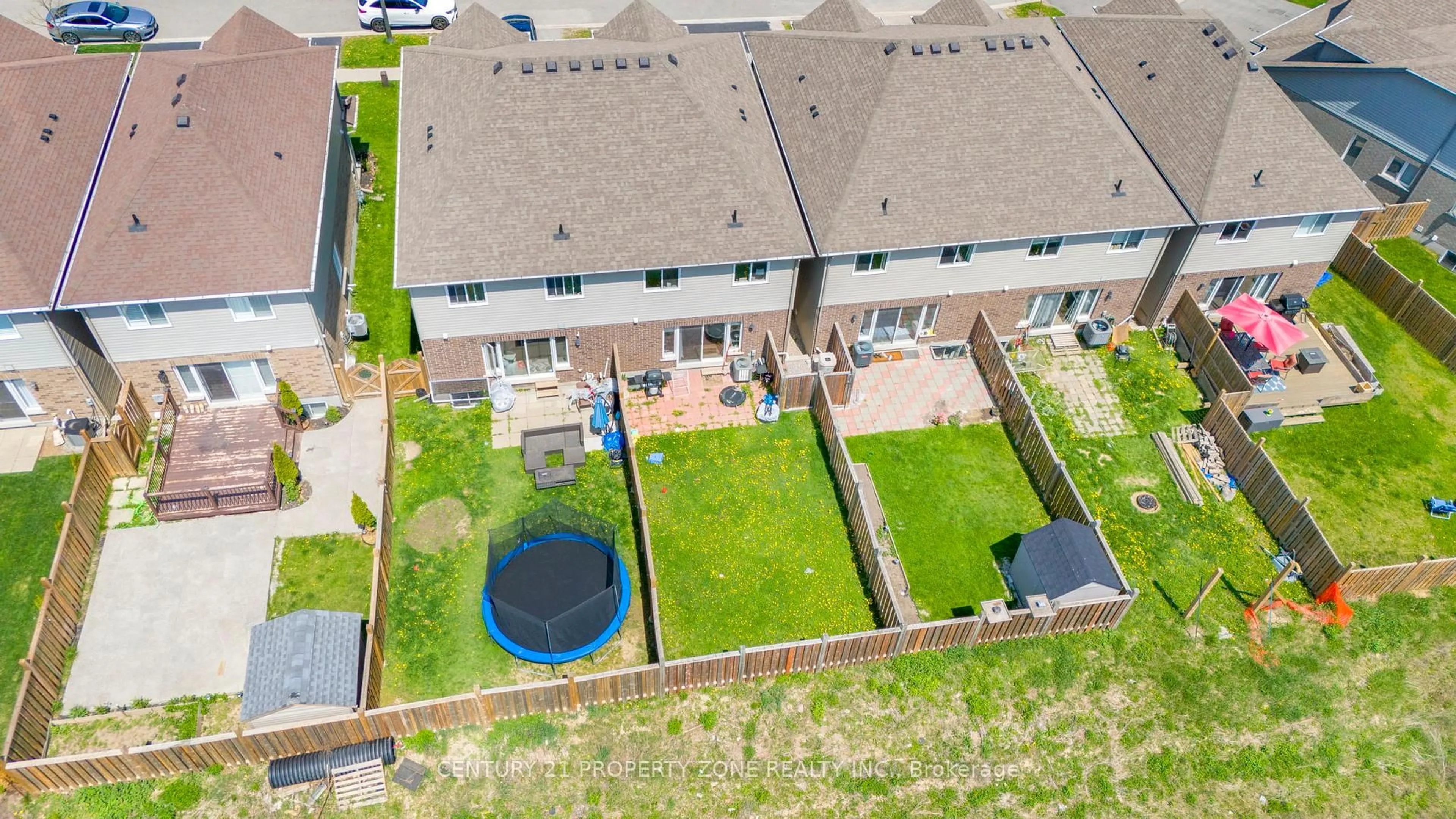A pic from outside/outdoor area/front of a property/back of a property/a pic from drone, street for 1482 Caen Ave, Woodstock Ontario N4T 0J7