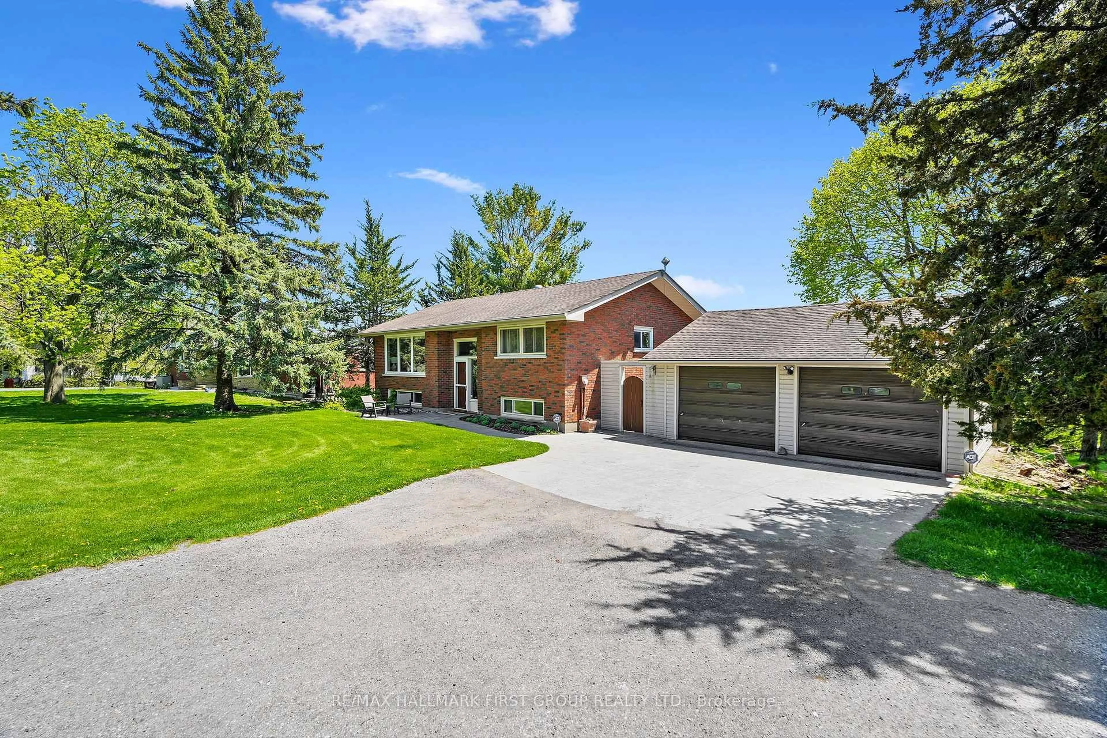 A pic from outside/outdoor area/front of a property/back of a property/a pic from drone, unknown for 4227 County 45 Rd, Hamilton Township Ontario K9A 0X3
