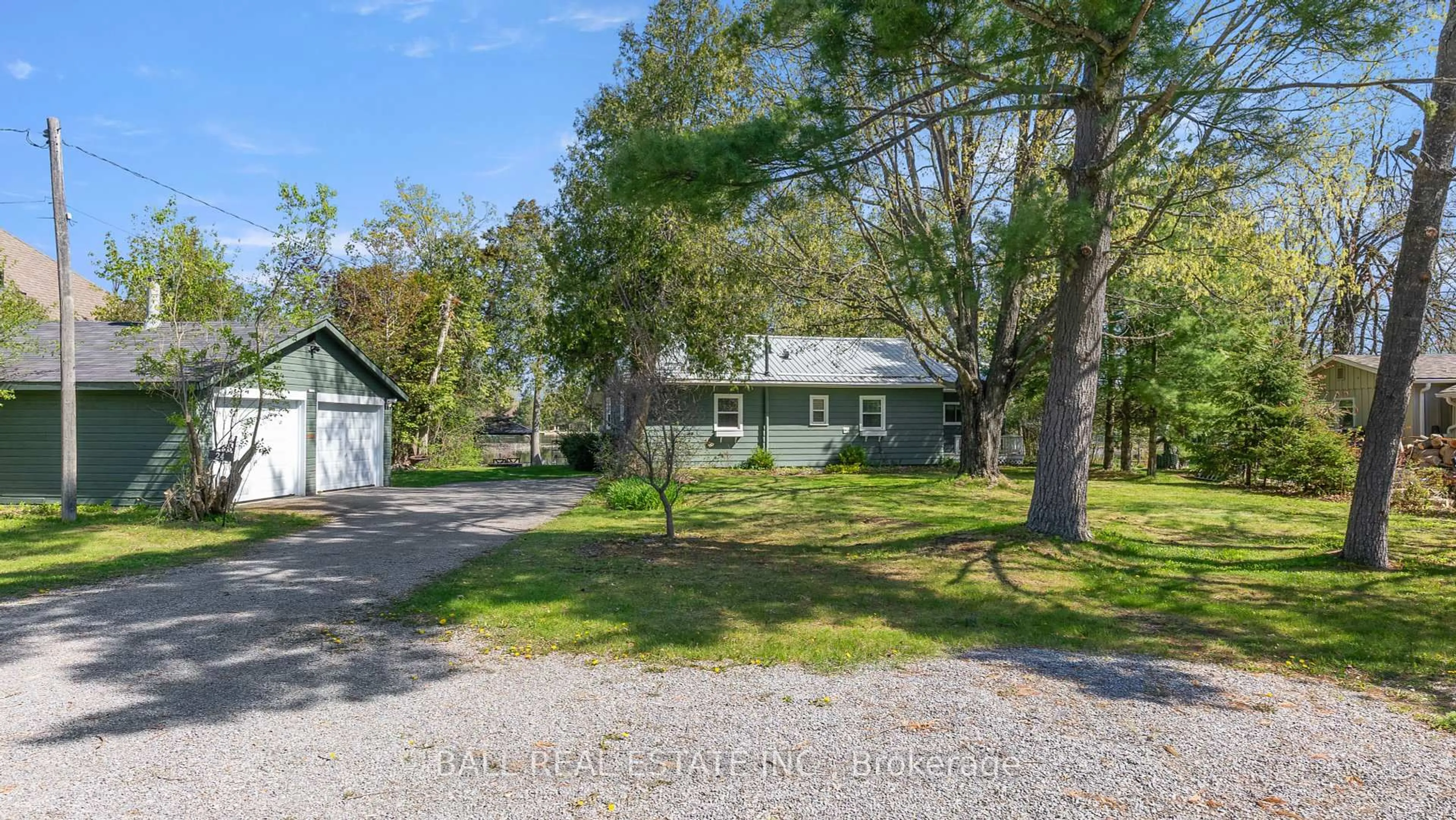 A pic from outside/outdoor area/front of a property/back of a property/a pic from drone, street for 24 Little Bob Dr, Kawartha Lakes Ontario K0M 1A0