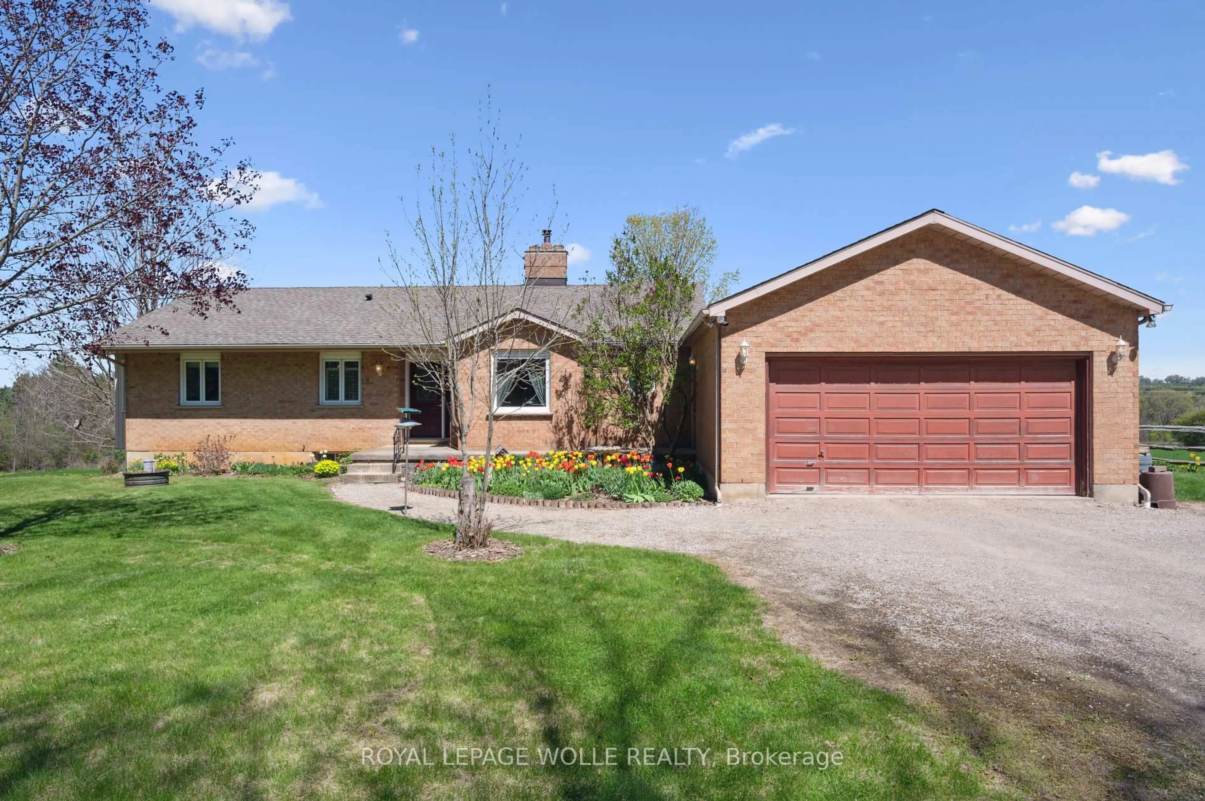 Home with brick exterior material, street for 847603 TOWNSHIP ROAD 9 N/A, Blandford-Blenheim Ontario N0B 1E0