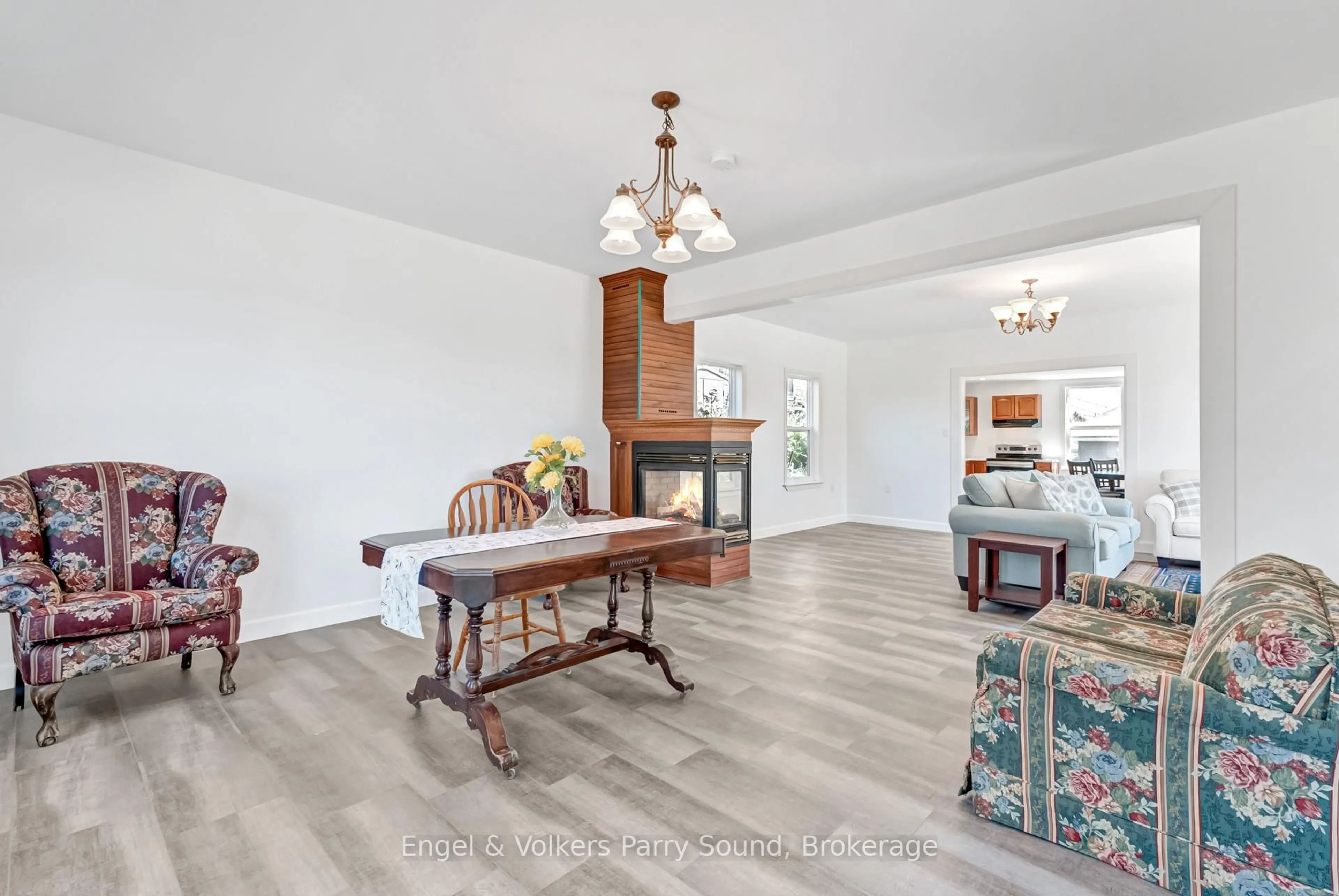 Living room with furniture, unknown for 1 Holland Ave, Parry Sound Remote Area Ontario P0G 1B0