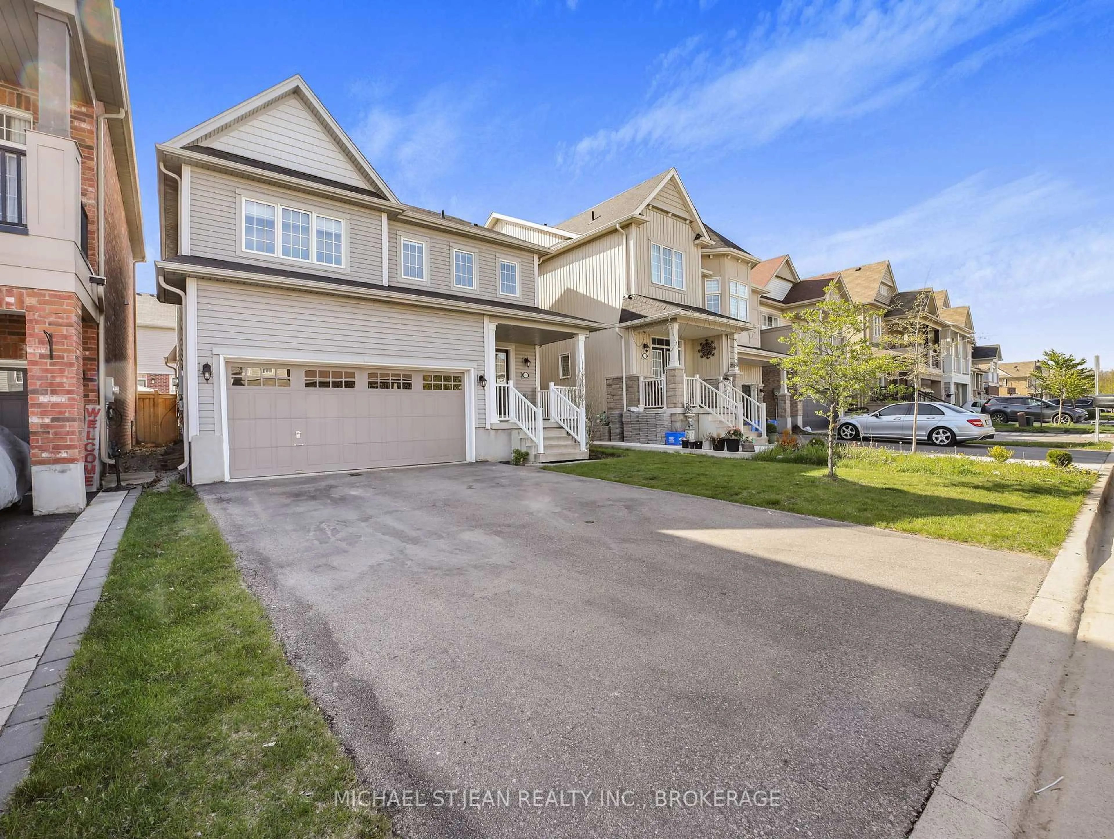 Home with vinyl exterior material, street for 116 Odonnel Dr, Hamilton Ontario L0R 1C0