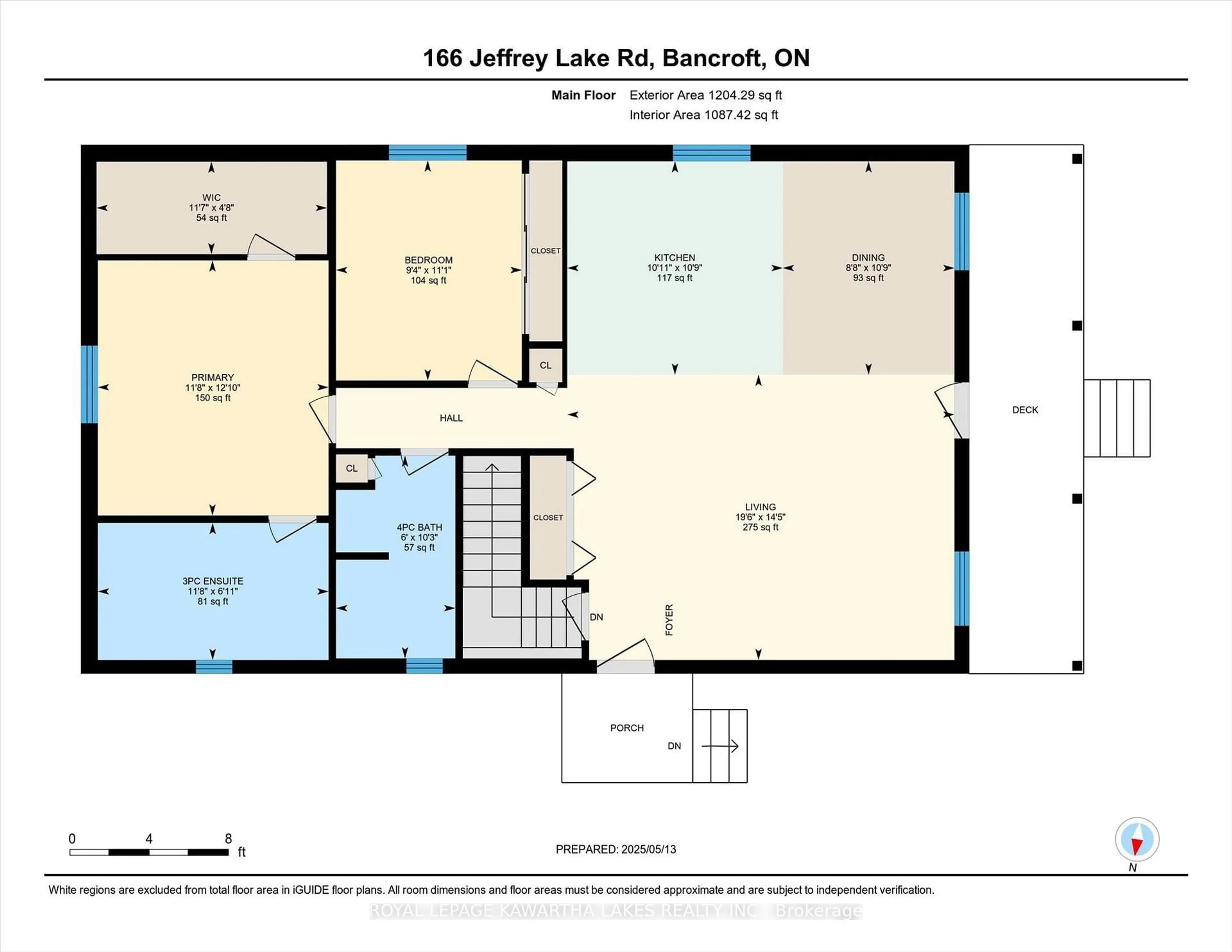 Floor plan for 166 Jeffrey Lake Rd, Bancroft Ontario K0L 1C0