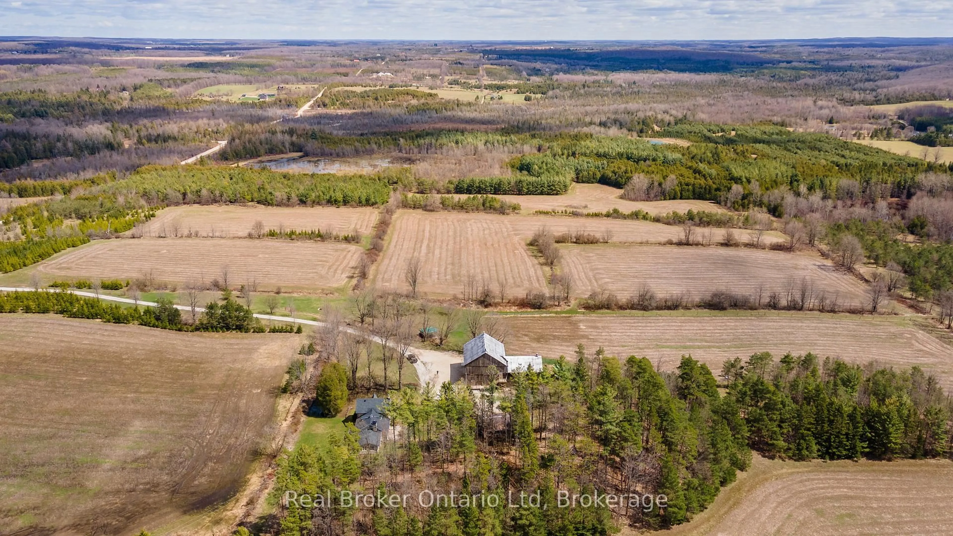 A pic from outside/outdoor area/front of a property/back of a property/a pic from drone, unknown for 563158 Glenelg Holland Townline, West Grey Ontario N0G 1R0