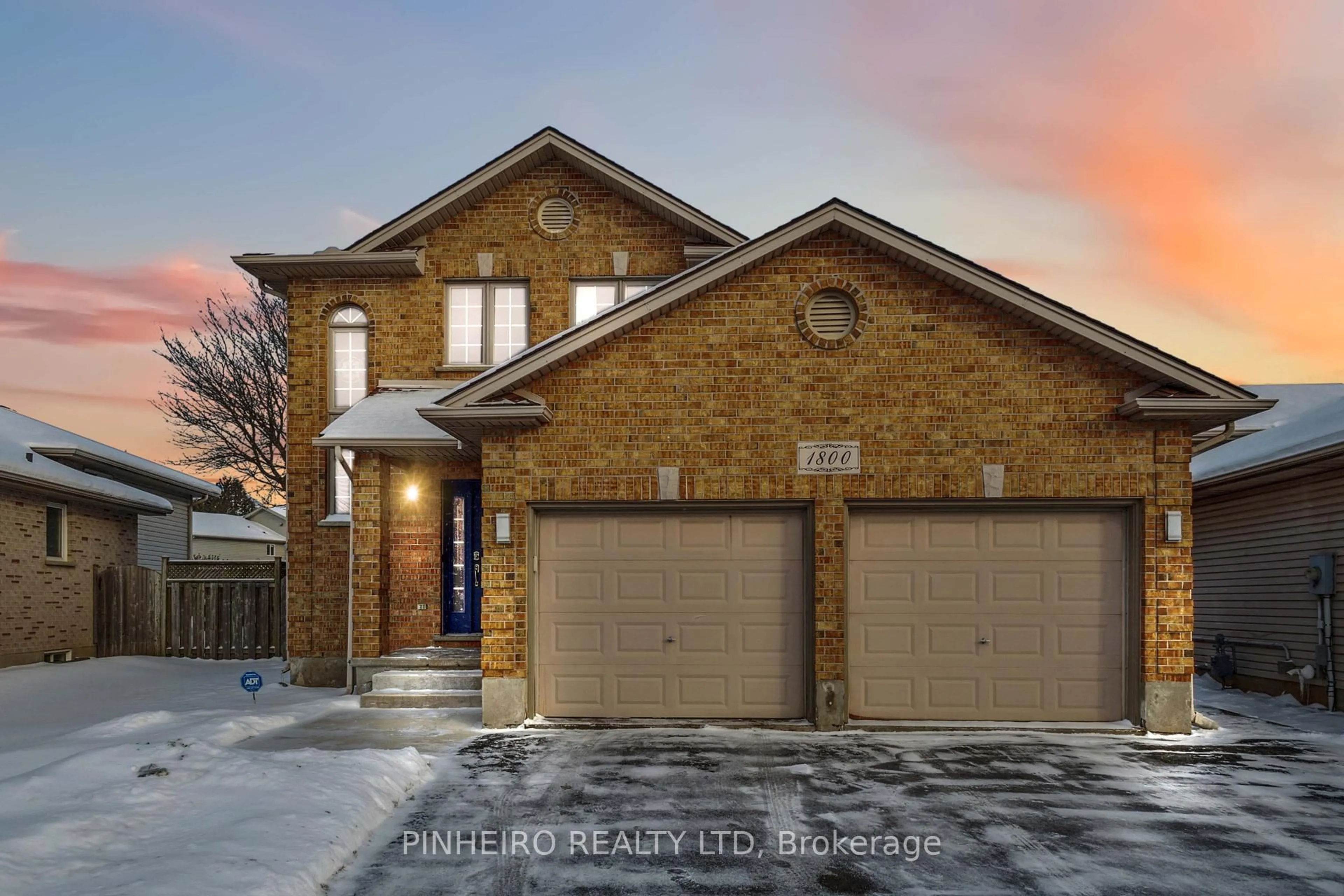 Home with brick exterior material, street for 1800 Marconi Blvd, London East Ontario N5V 4T9
