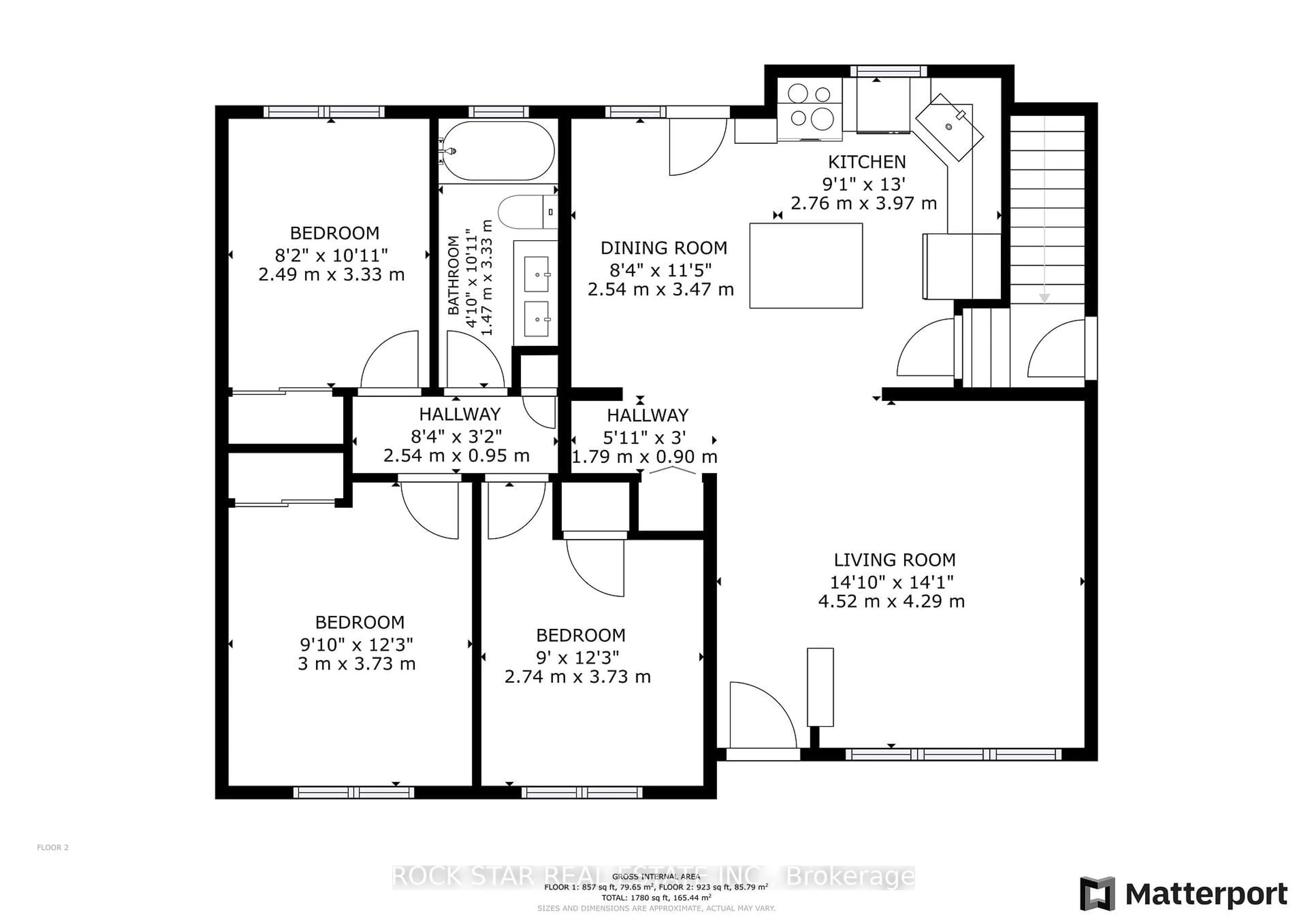 Floor plan for 27 Cindy Dr, St. Catharines Ontario L2M 6K3