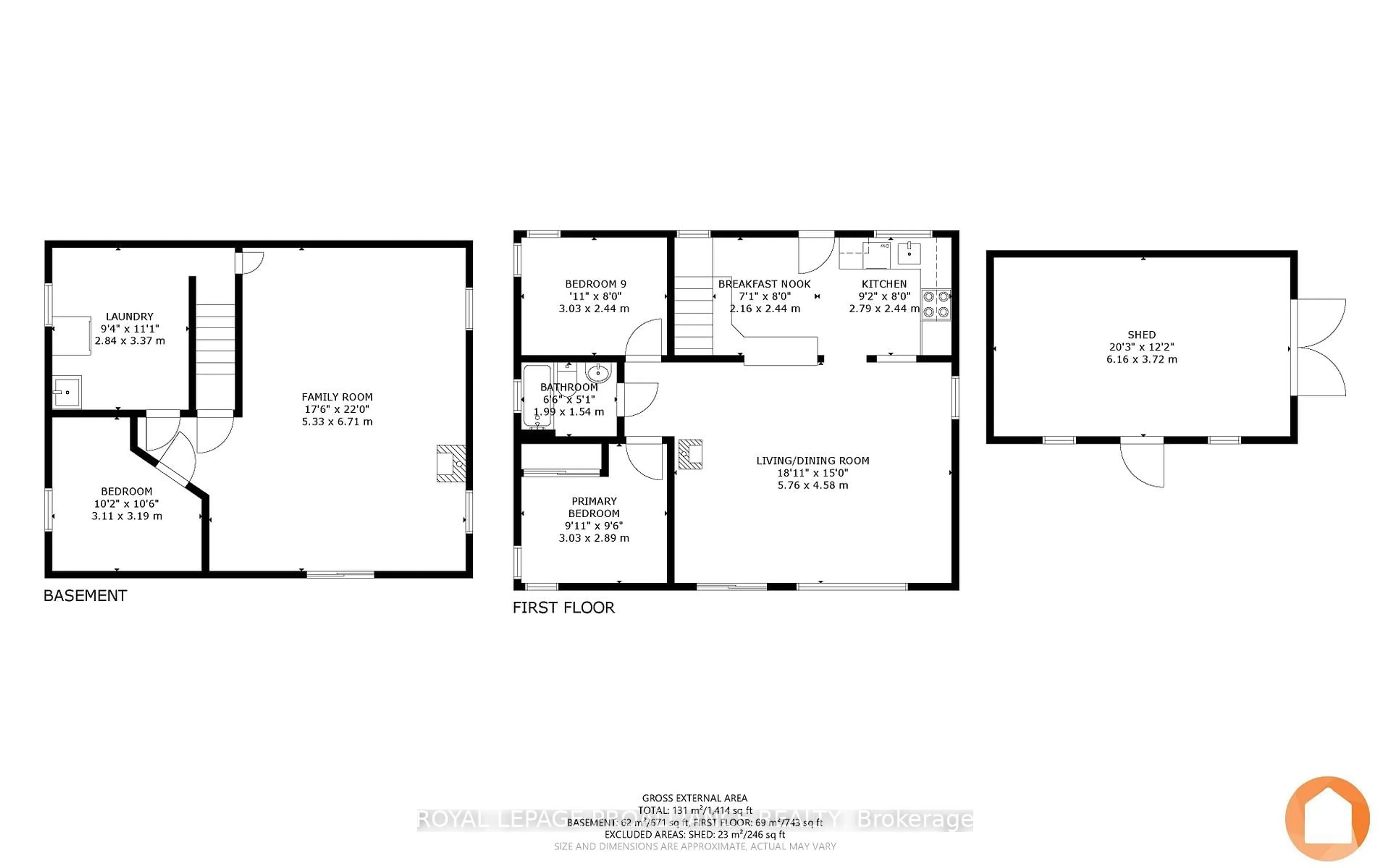 Floor plan for 136 CHARLES Rd, Tweed Ontario K0K 3J0