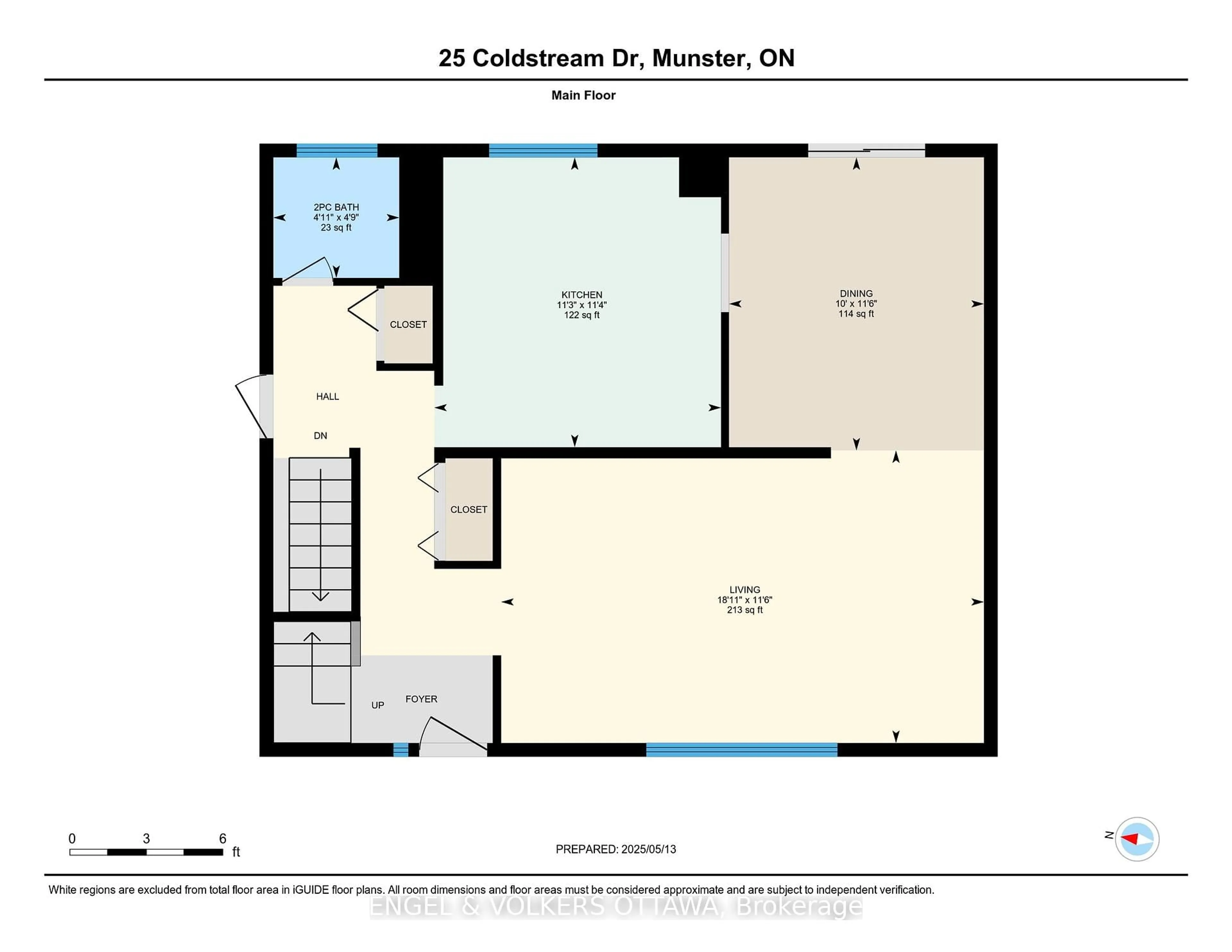Floor plan for 25 COLDSTREAM Dr, Munster Ontario K0A 3P0