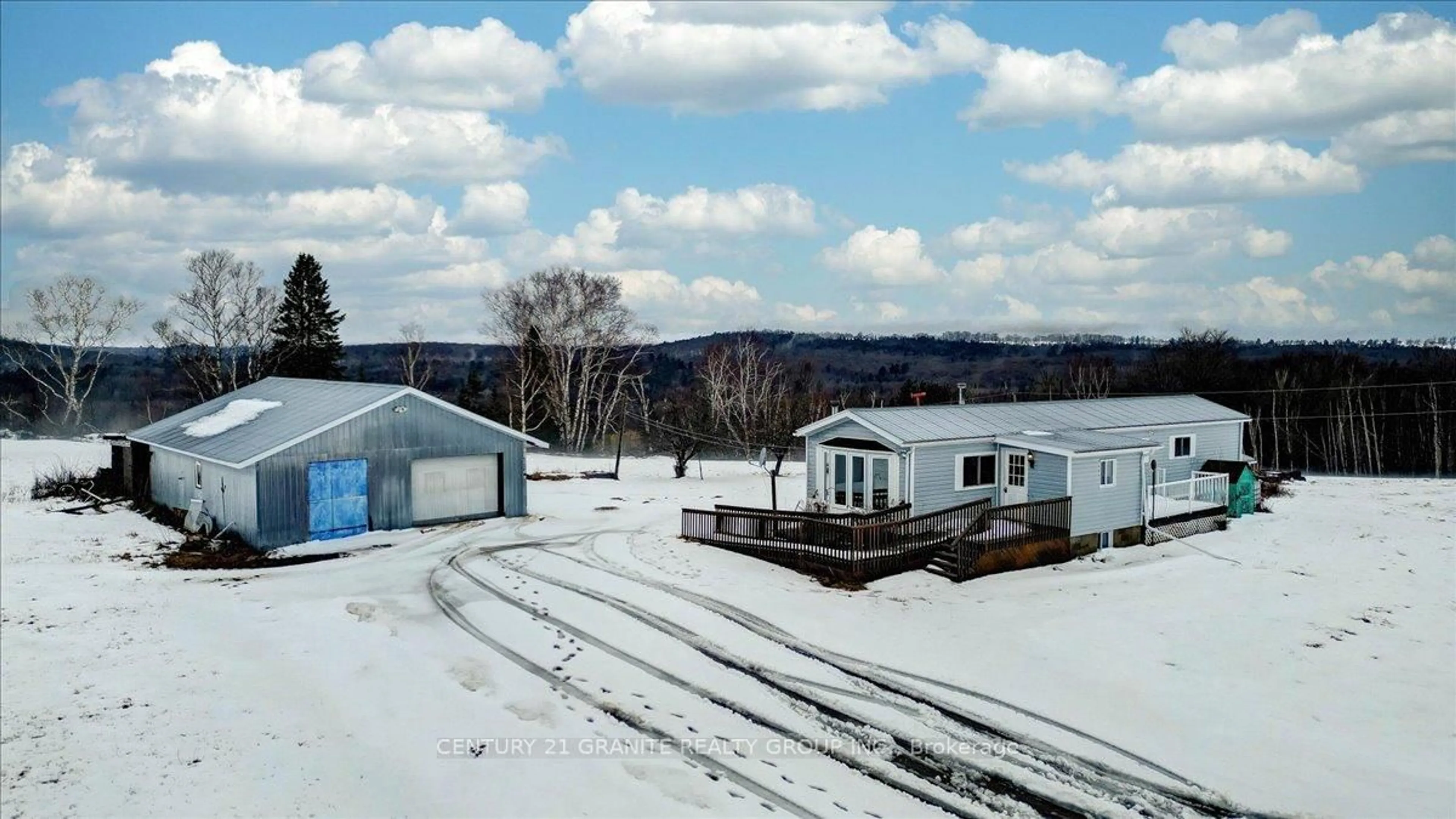A pic from outside/outdoor area/front of a property/back of a property/a pic from drone, mountain view for 3 Schimmens Rd, Quadeville Ontario K0J 2G0