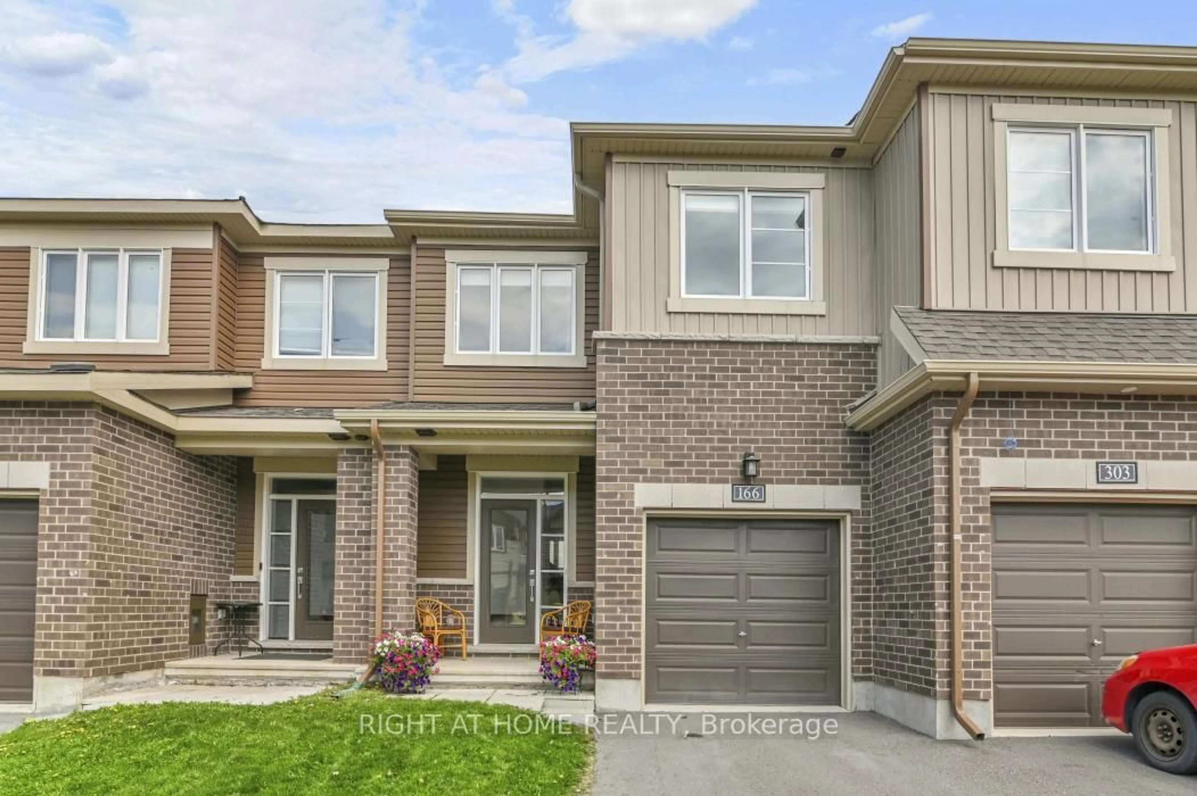 Home with brick exterior material, street for 166 Gardenpost Terr, Orleans Ontario K4A 5G8