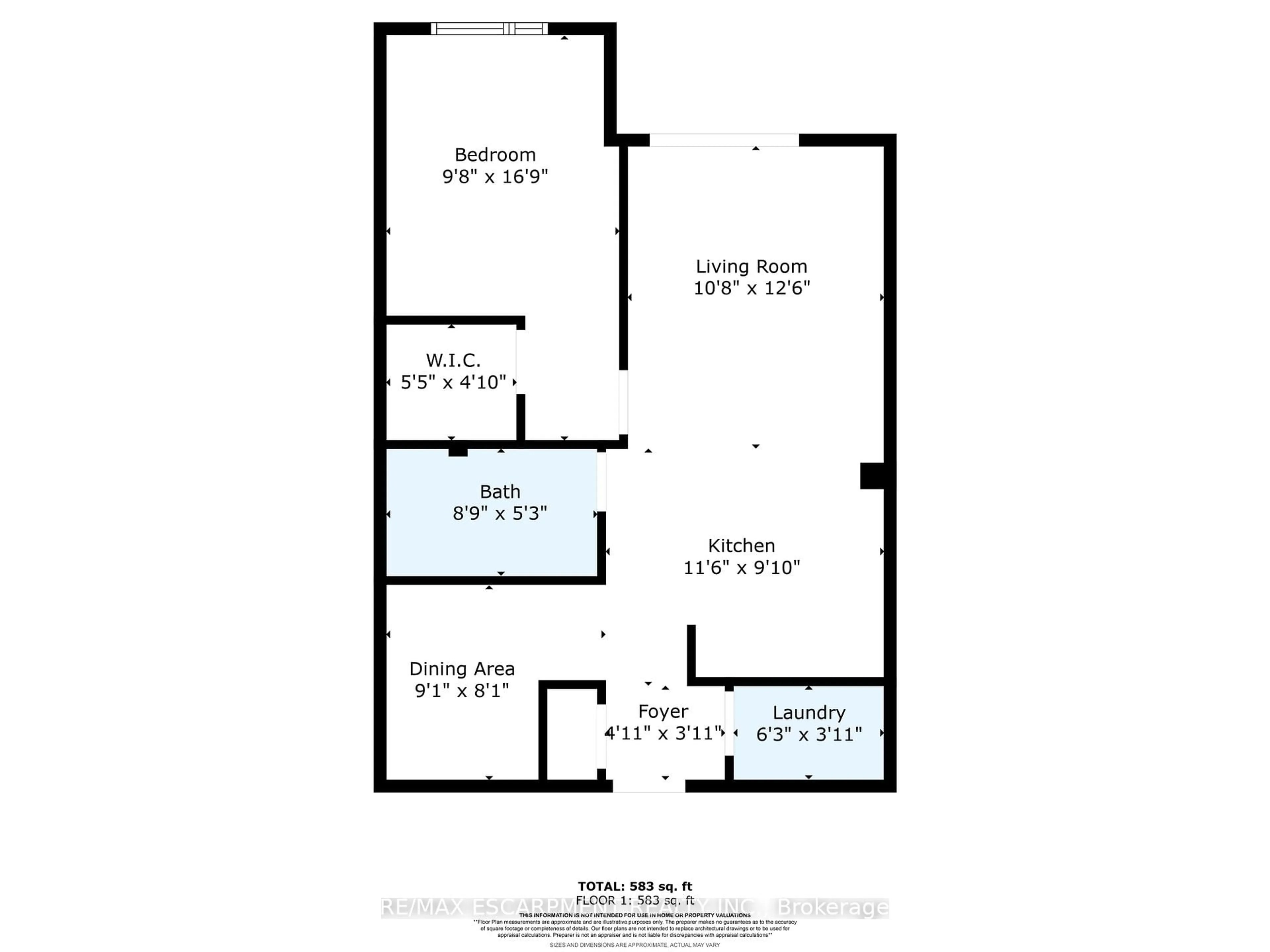 Floor plan for 101 Shoreview Pl #239, Hamilton Ontario L8E 0K2