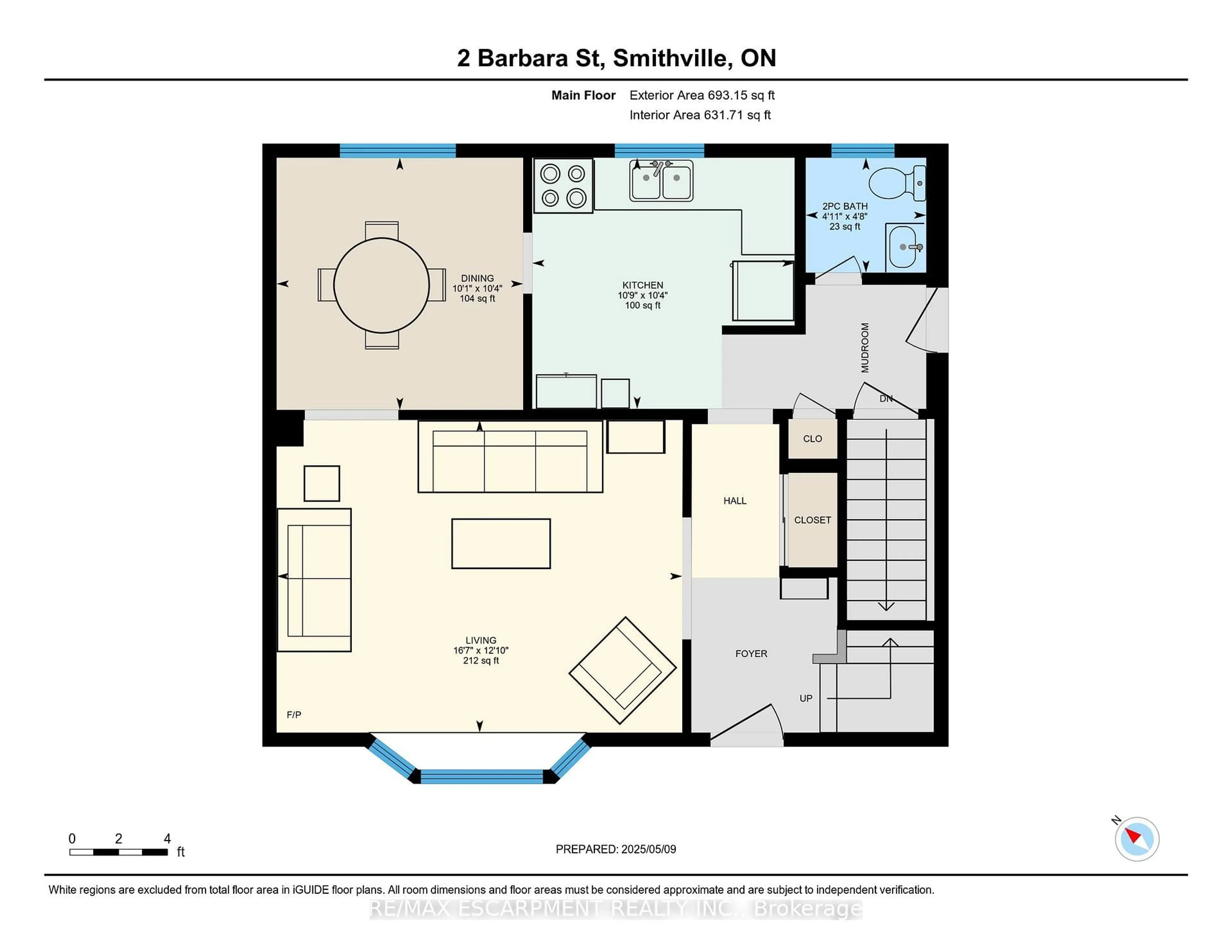 Floor plan for 2 Barbara St, West Lincoln Ontario L0R 2A0