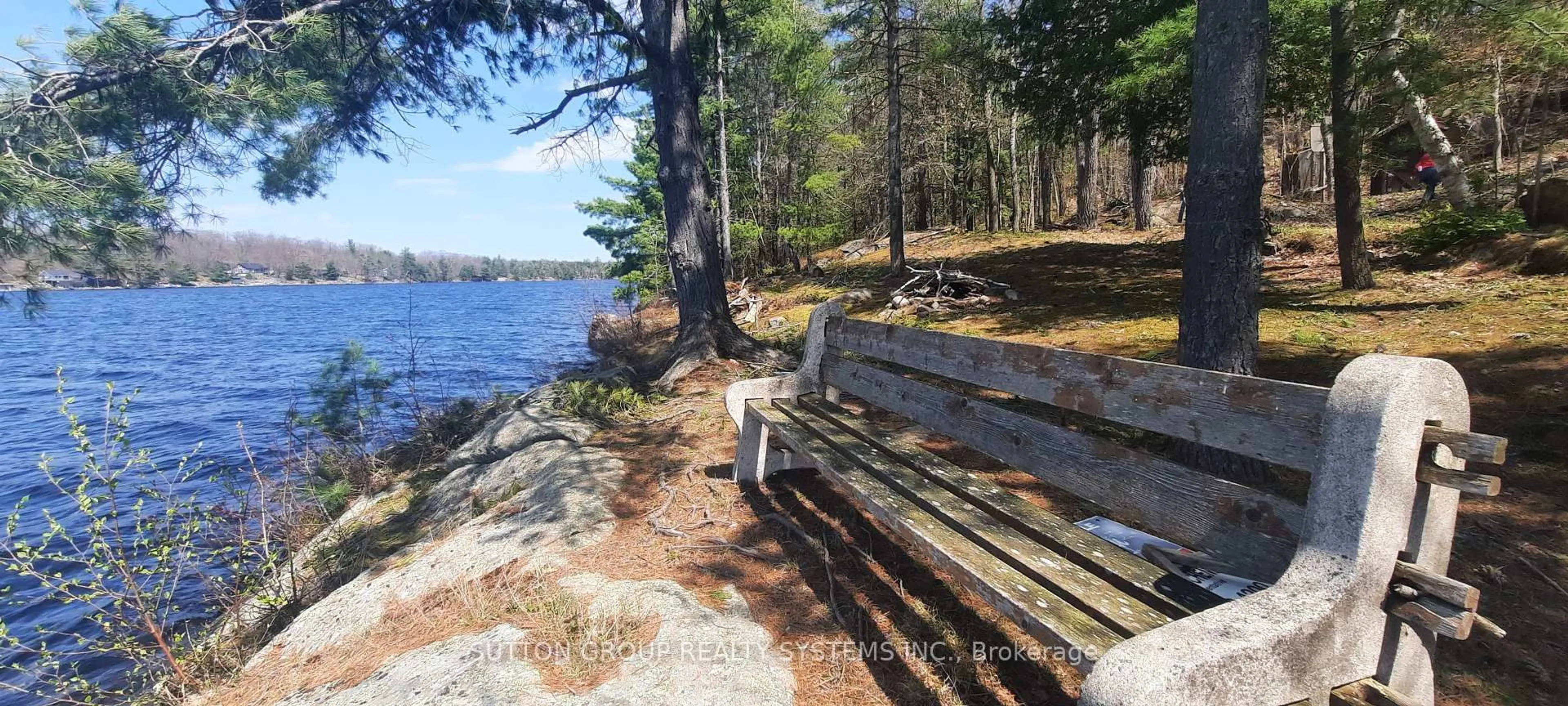 Patio, water/lake/river/ocean view for 55 Healey Lake Water N/A, The Archipelago Ontario P2A 0B7