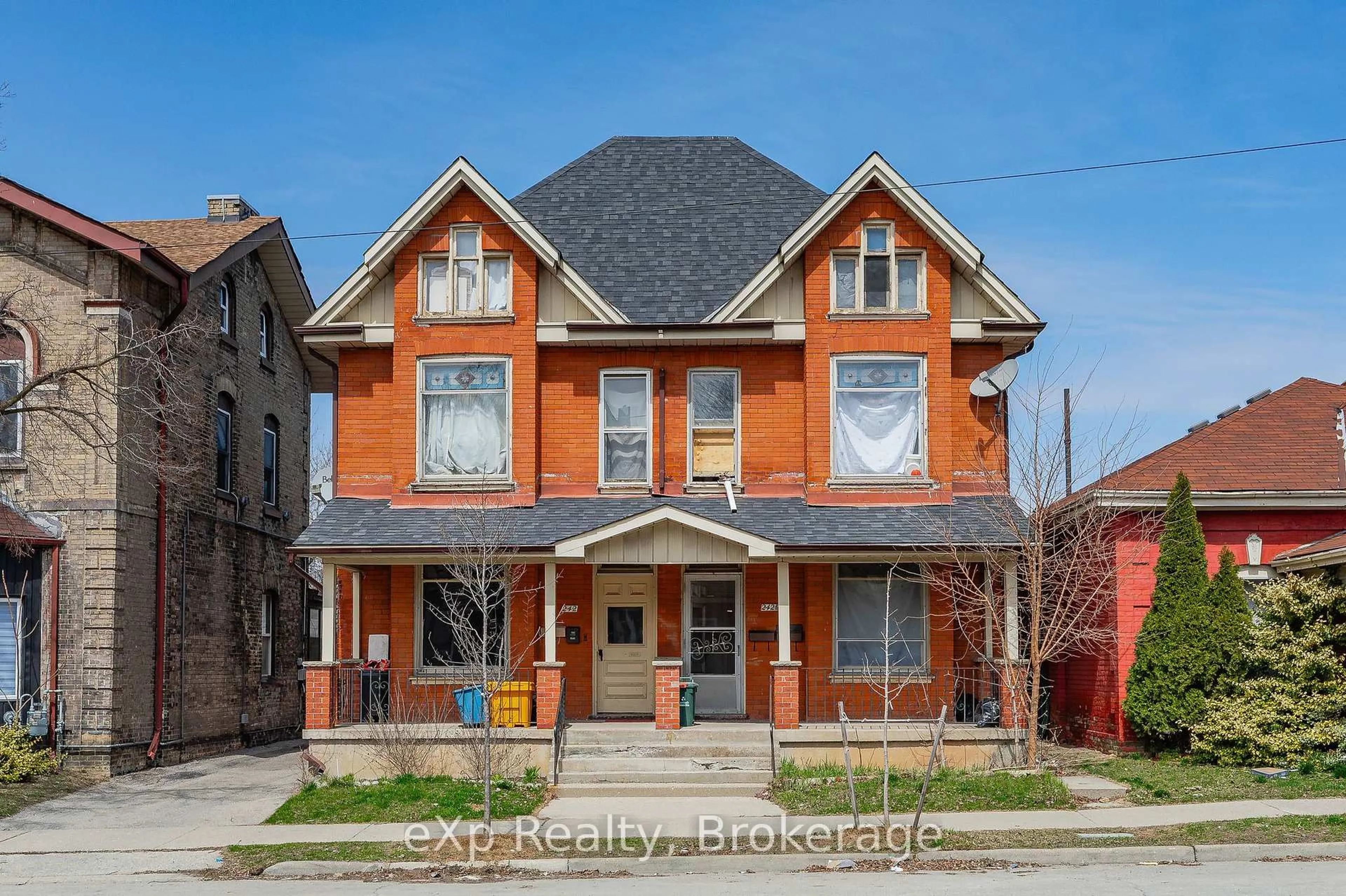 Home with brick exterior material, street for 242 Dalhousie St, Brant Ontario N3S 3T9