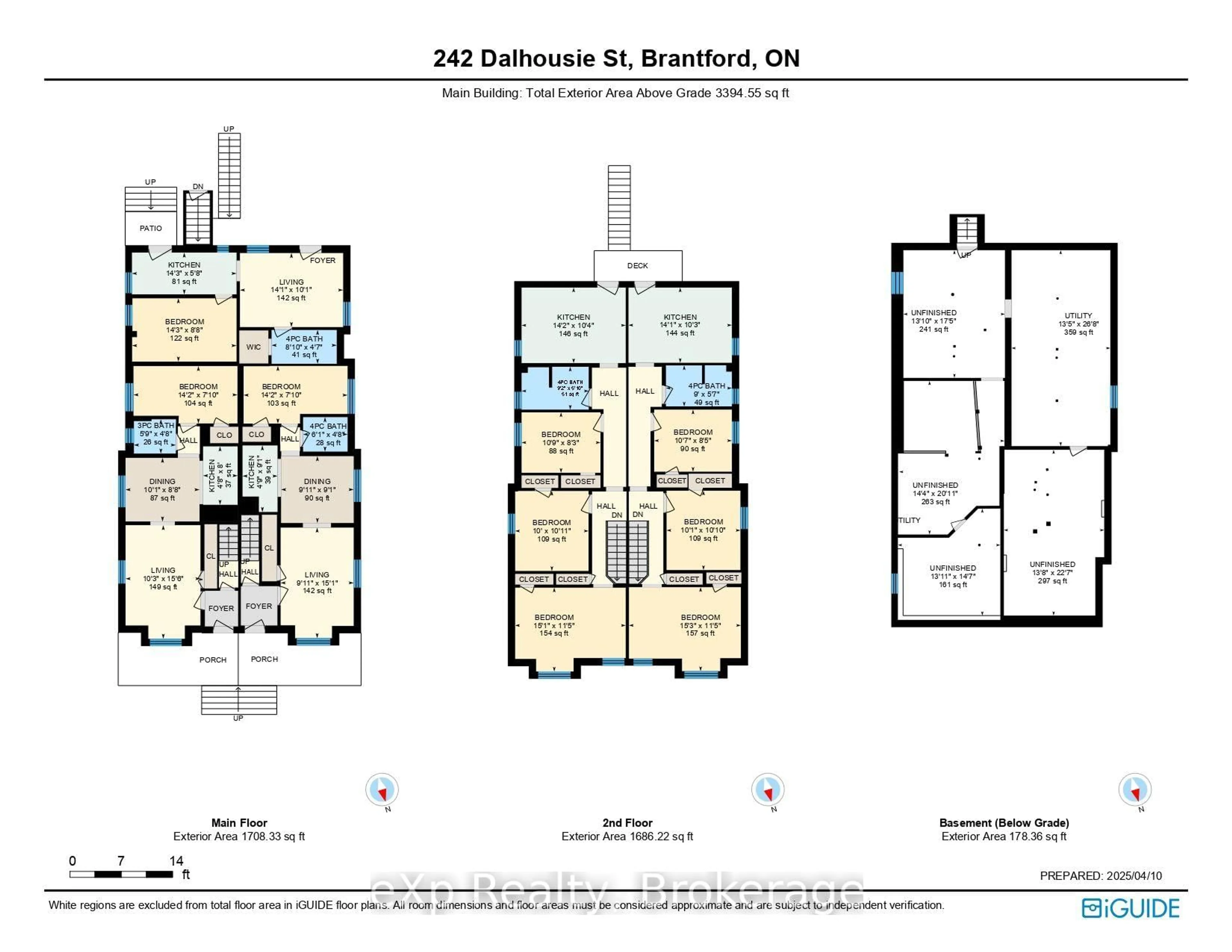 Floor plan for 242 Dalhousie St, Brant Ontario N3S 3T9