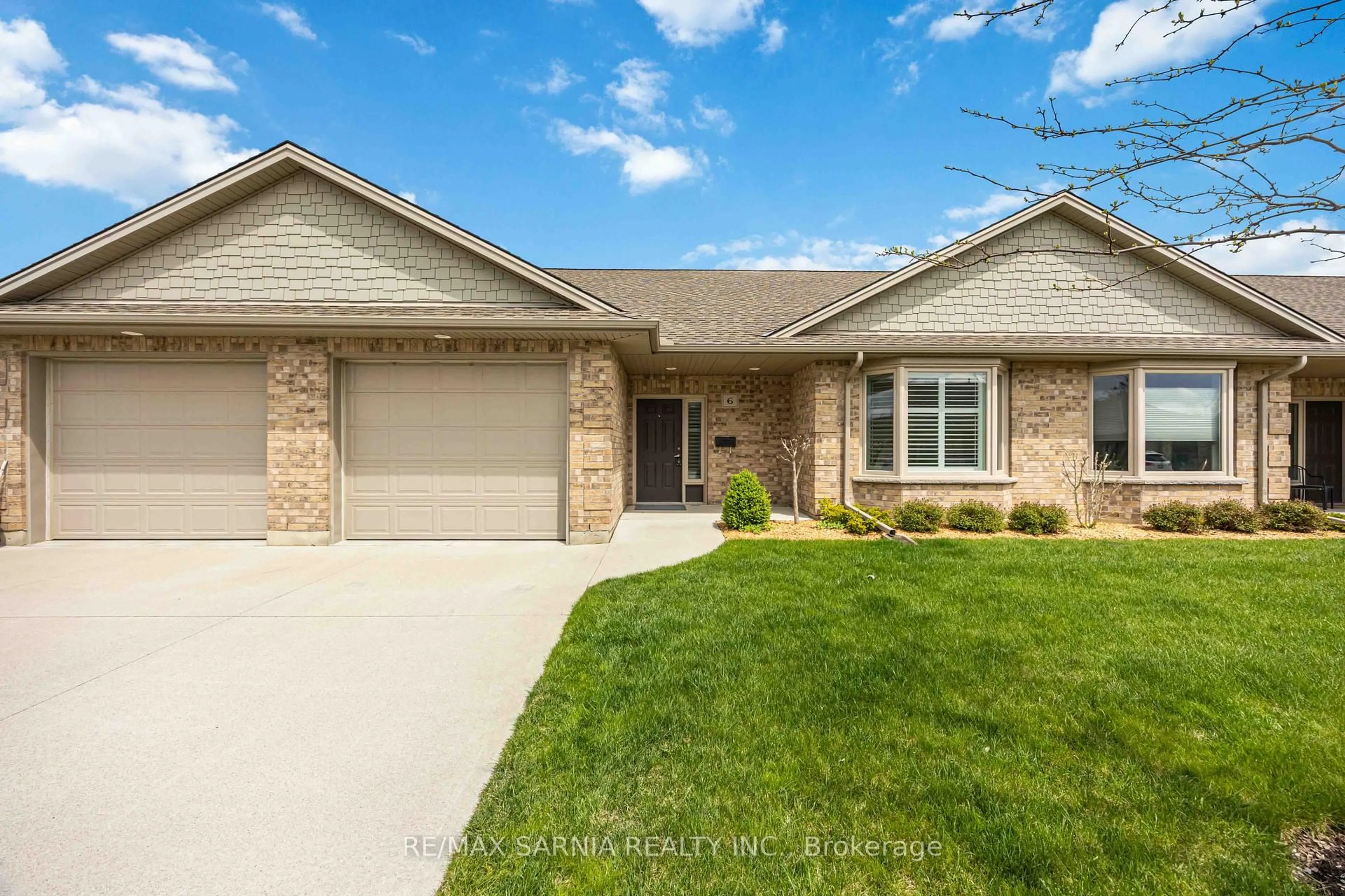 Home with brick exterior material, street for 5969 Townsend Line #6, Lambton Shores Ontario N0N 1J0