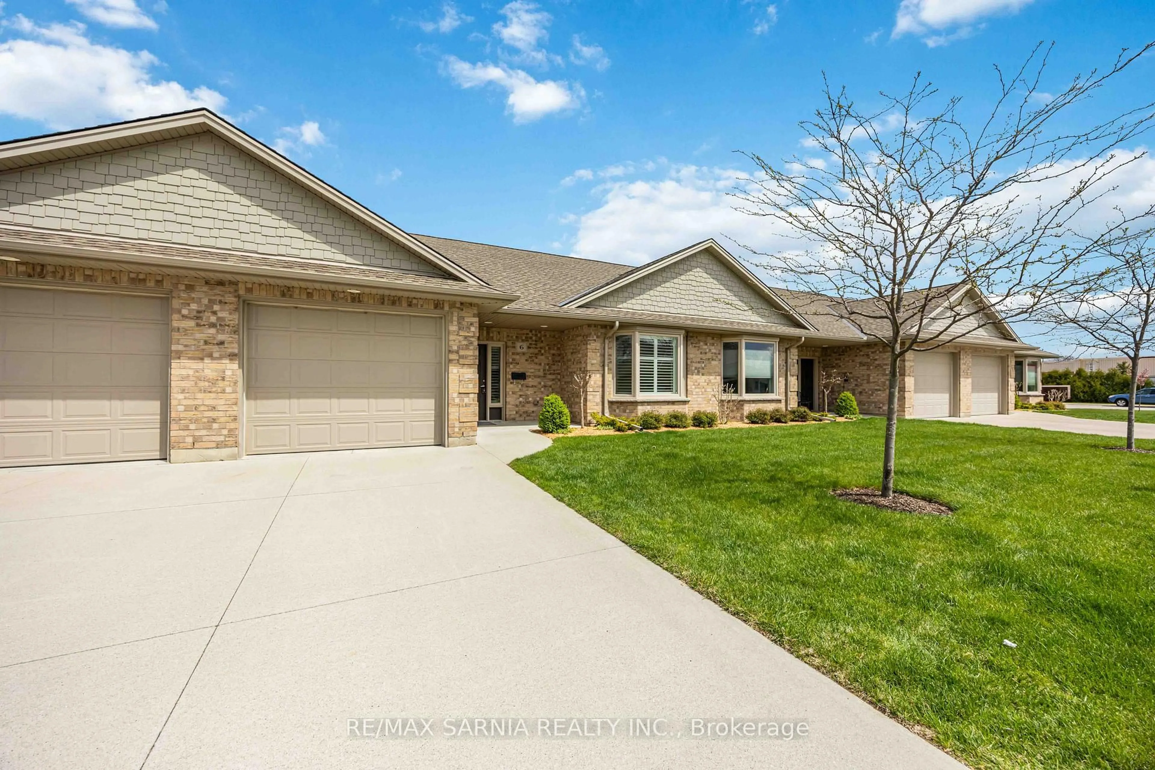 Home with brick exterior material, street for 5969 Townsend Line #6, Lambton Shores Ontario N0N 1J0