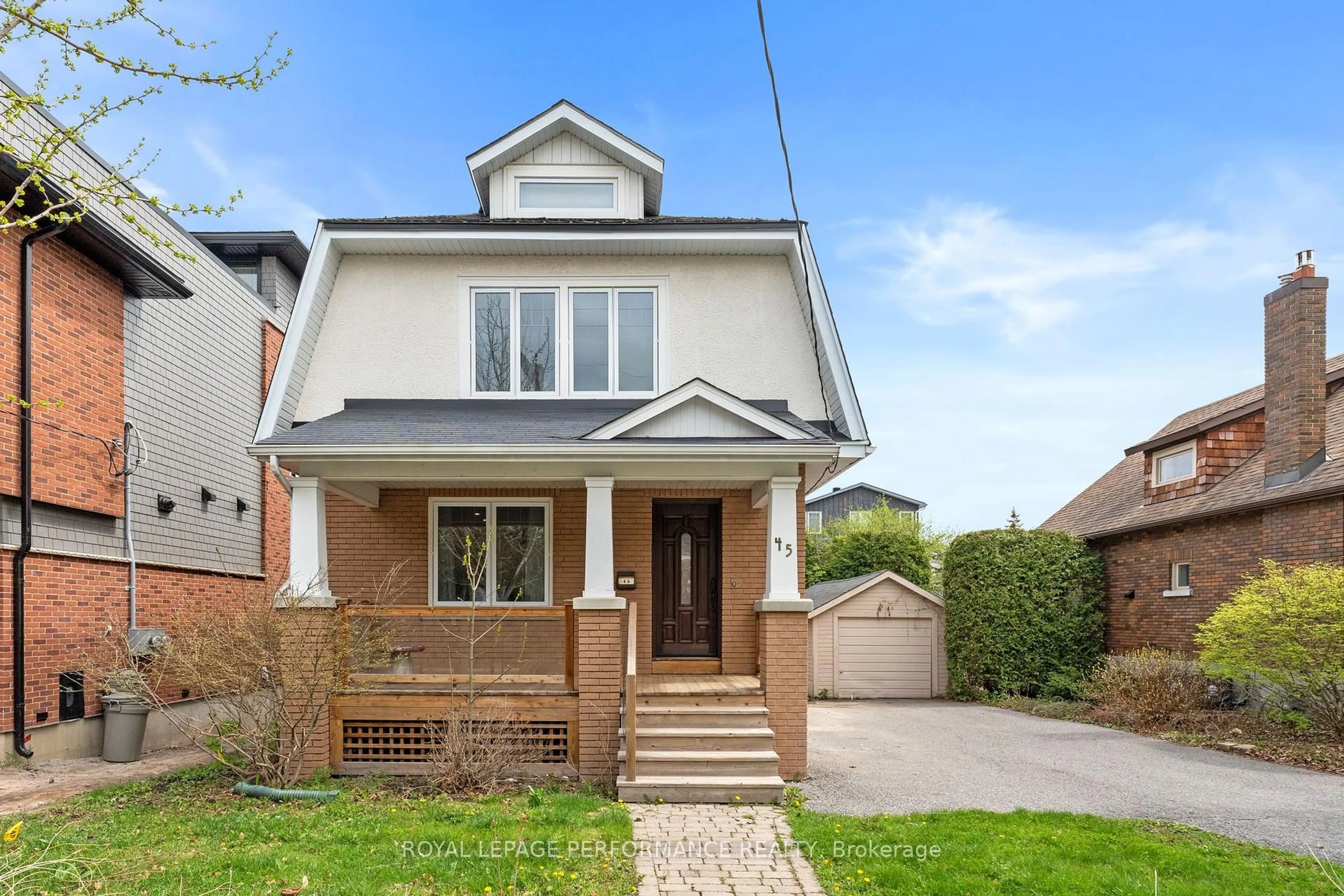 Home with brick exterior material, street for 45 HAMPTON Ave, Ottawa Ontario K1Y 0N1