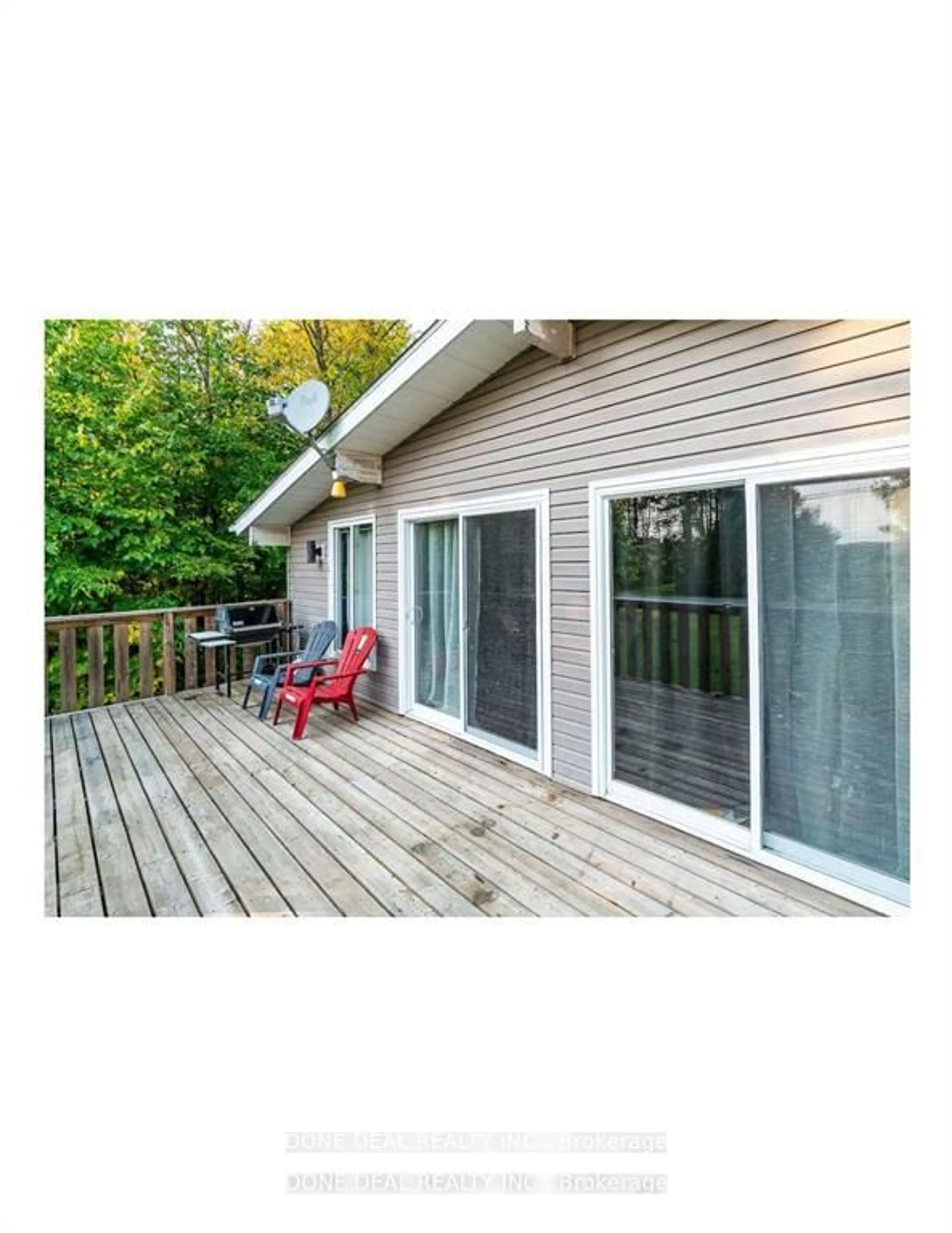 Patio, water/lake/river/ocean view for 179 Chapman Dr, Magnetawan Ontario P0A 1C0