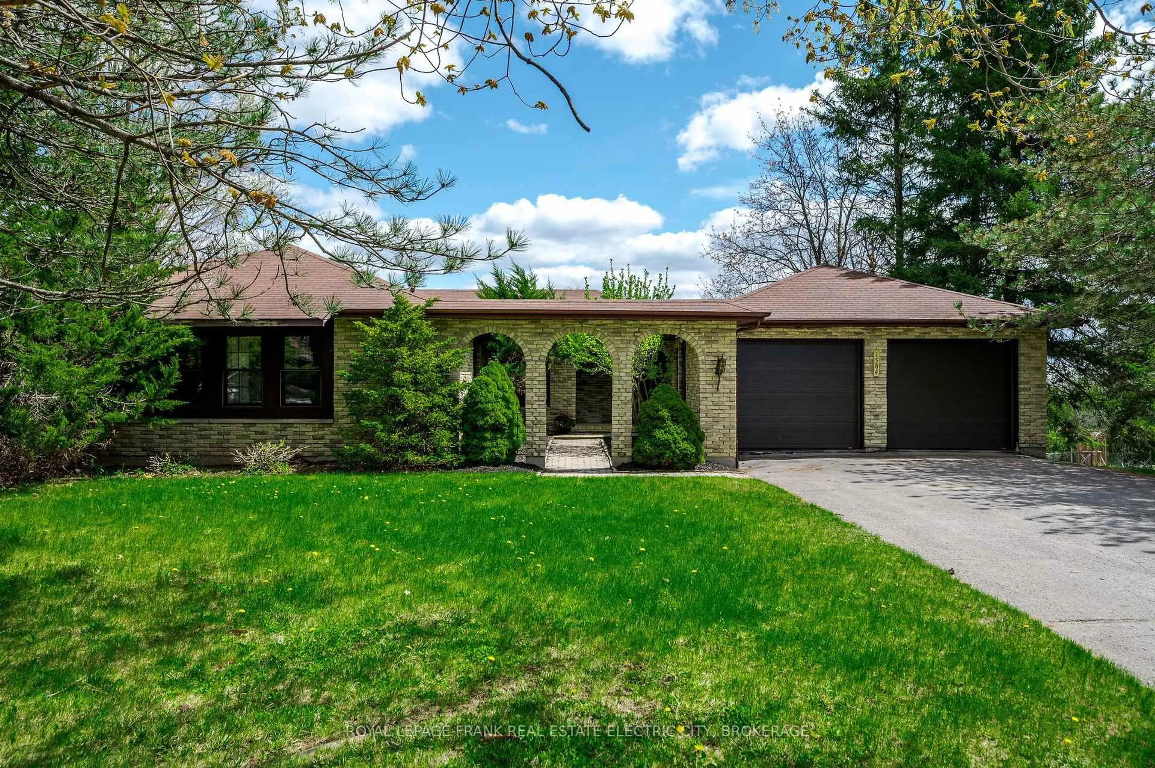 Home with brick exterior material, street for 1584 Champlain Dr, Peterborough Ontario K9L 1N6