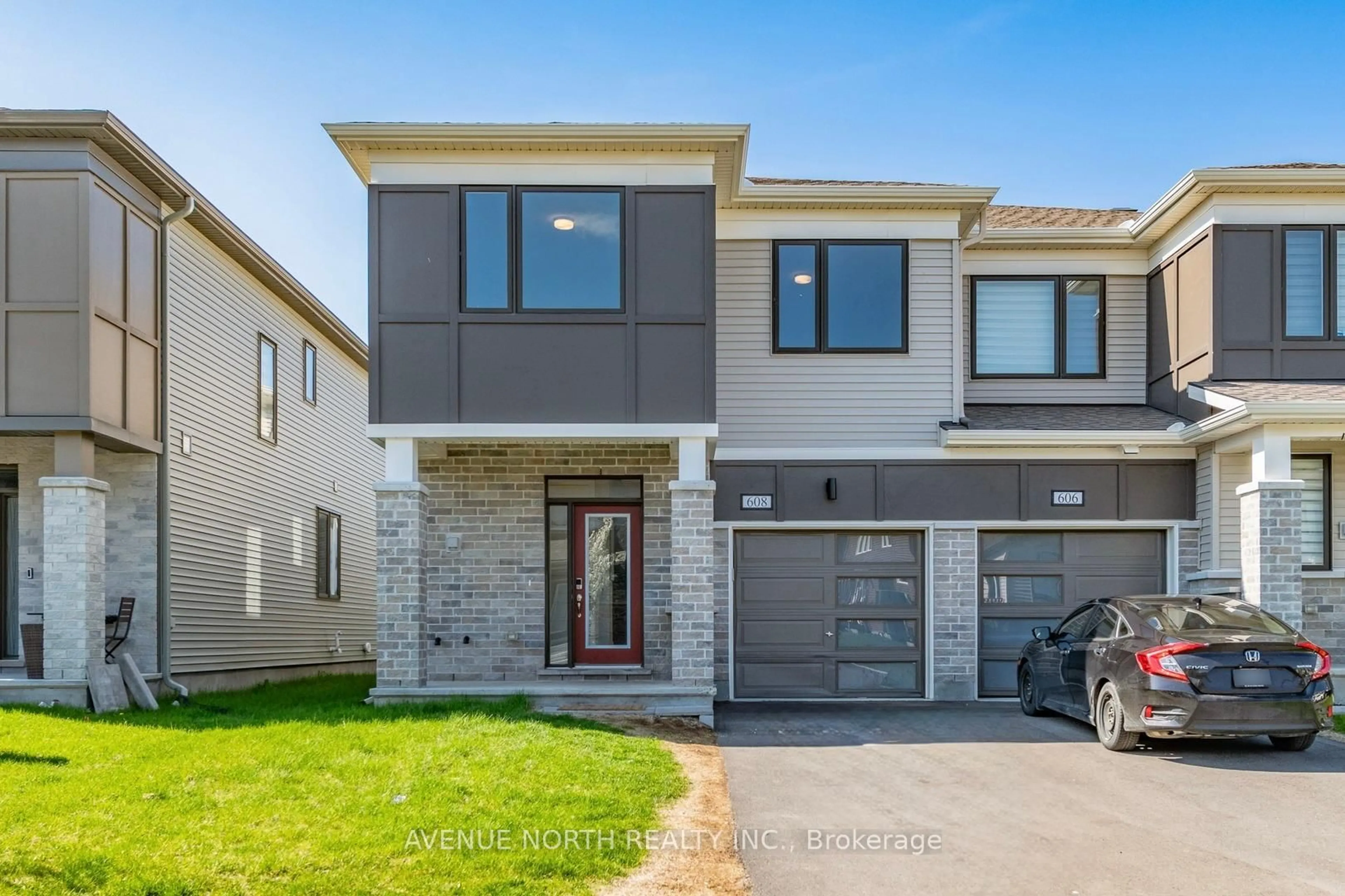 Home with brick exterior material, street for 608 Cygnus St, Ottawa Ontario K2J 7B1