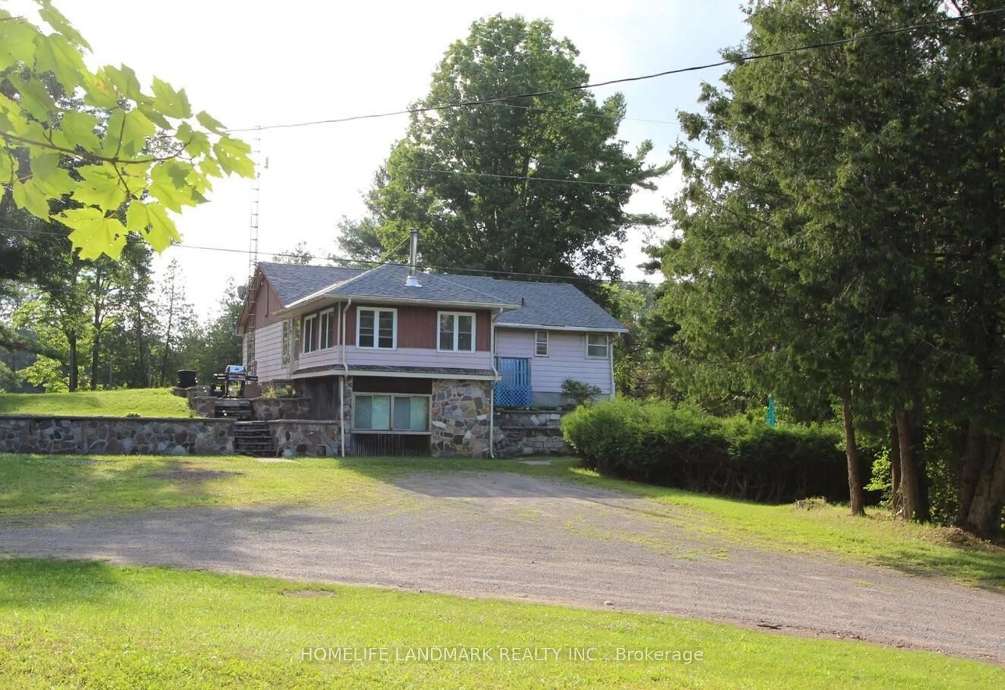 A pic from outside/outdoor area/front of a property/back of a property/a pic from drone, unknown for 10 Fire Route 19 Private, Havelock-Belmont-Methuen Ontario K0L 1Z0