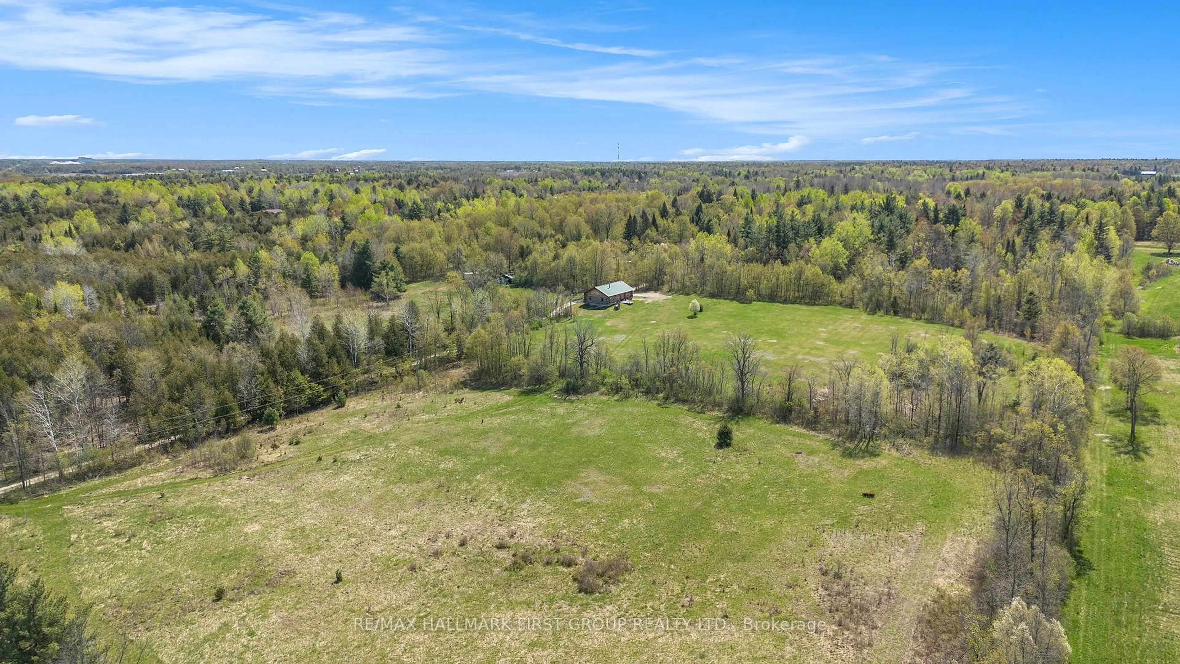 A pic from outside/outdoor area/front of a property/back of a property/a pic from drone, forest/trees view for 20017 Highway 7 N/A, Perth Ontario K7H 3C9