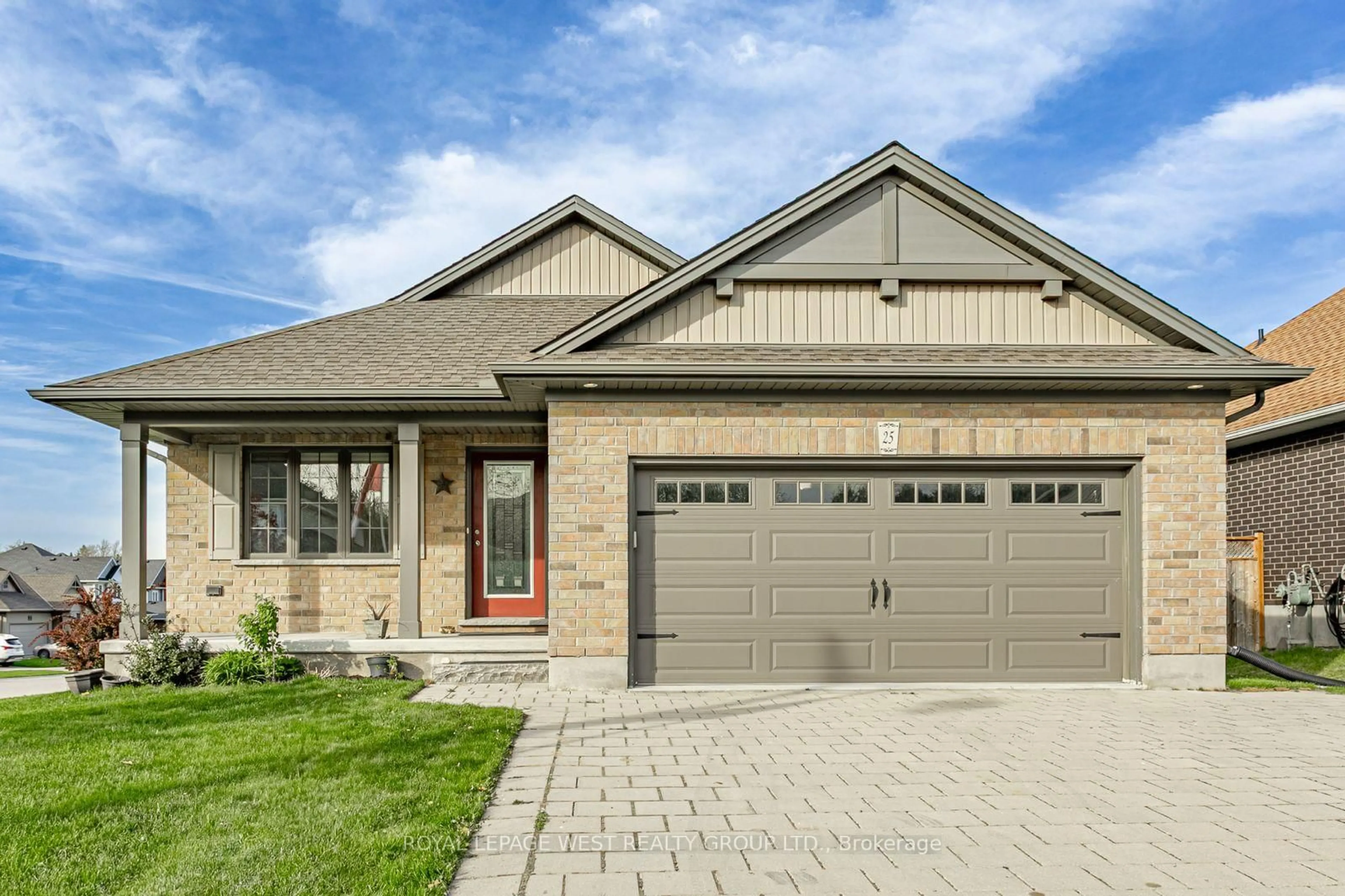 Home with brick exterior material, street for 25 Hollingshead Rd, Ingersoll Ontario N5C 1B5