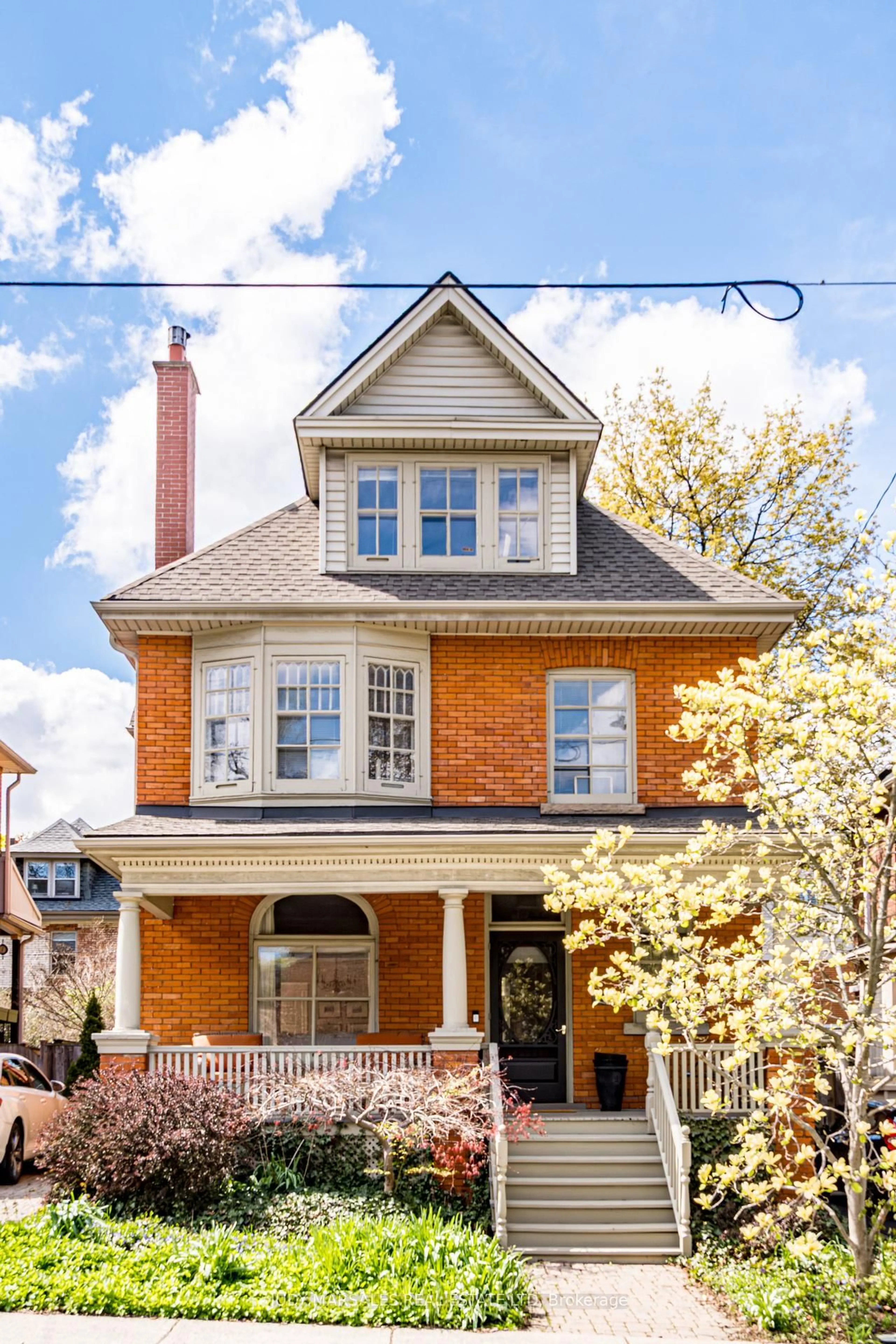 Home with brick exterior material, street for 18 Spruceside Ave, Hamilton Ontario L8P 3Y3