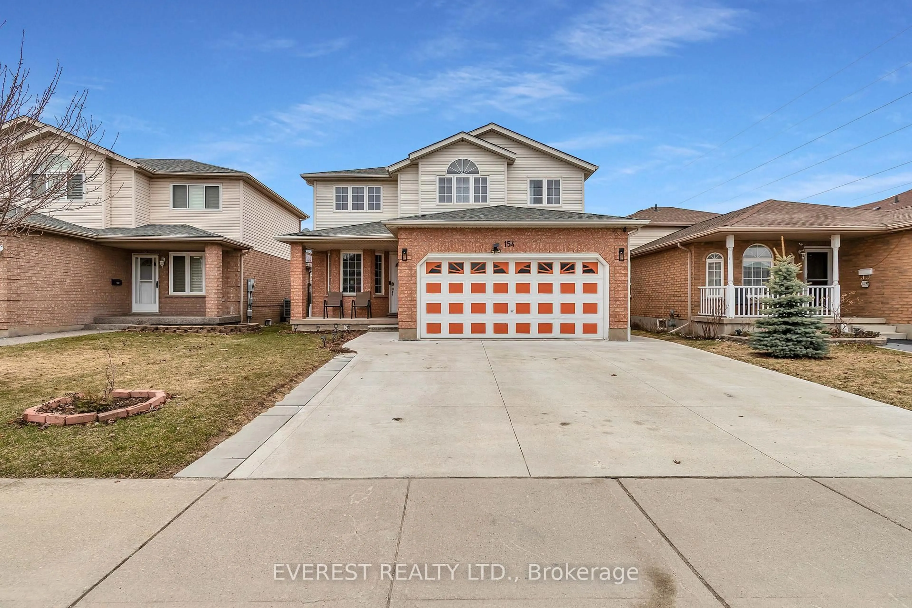 Home with brick exterior material, street for 154 deerpath Dr, Guelph Ontario N1K 1W9