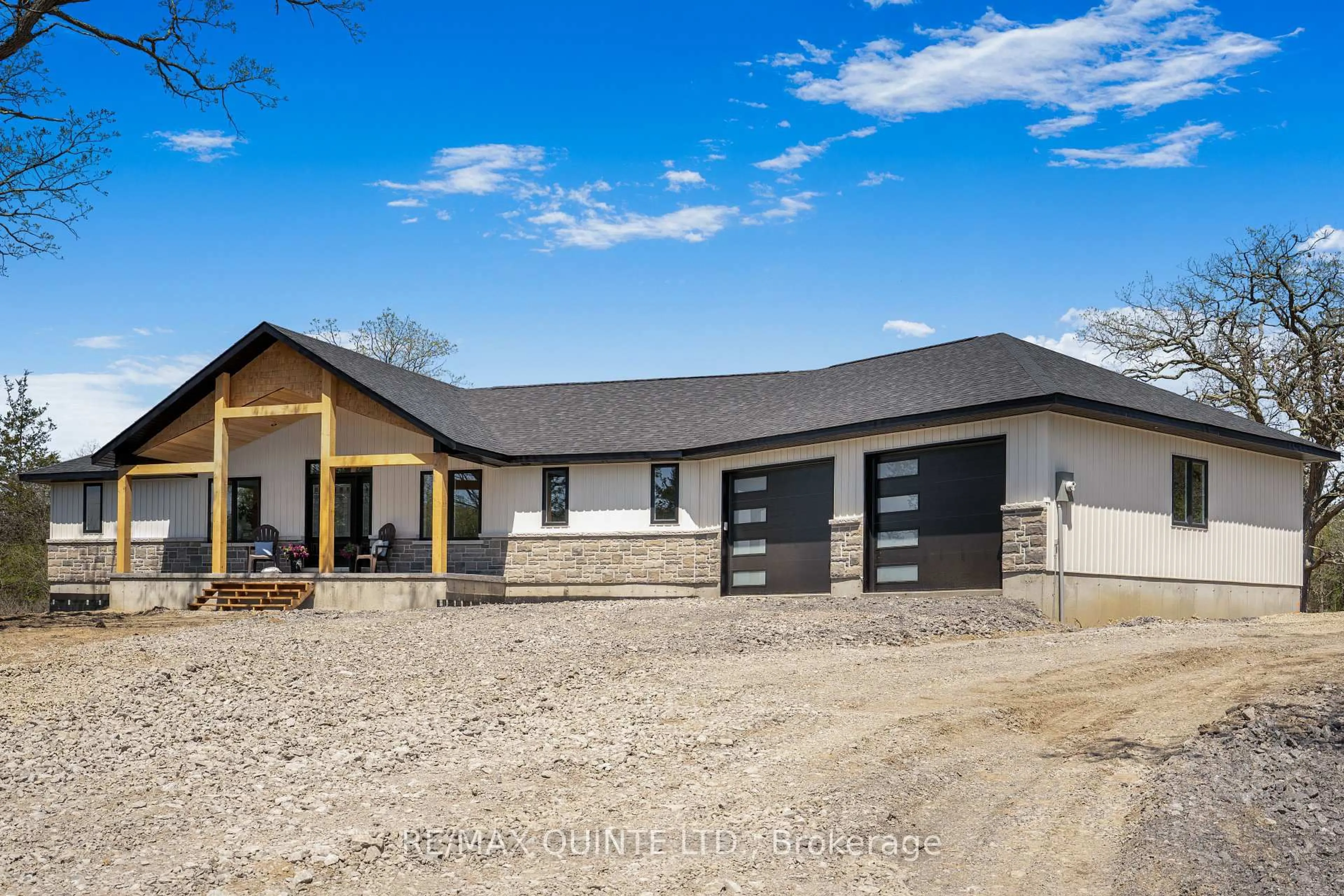 Home with vinyl exterior material, building for 878 Rosebush Rd, Hastings Ontario K0K 2C0