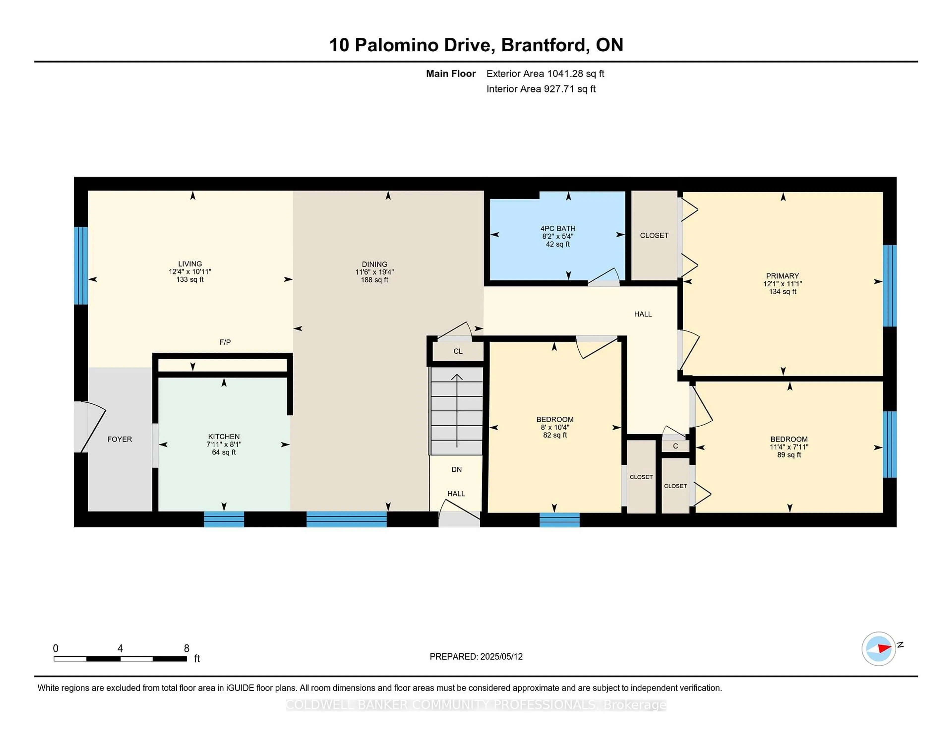 Floor plan for 10 Palomino Dr, Brantford Ontario N3P 1J7