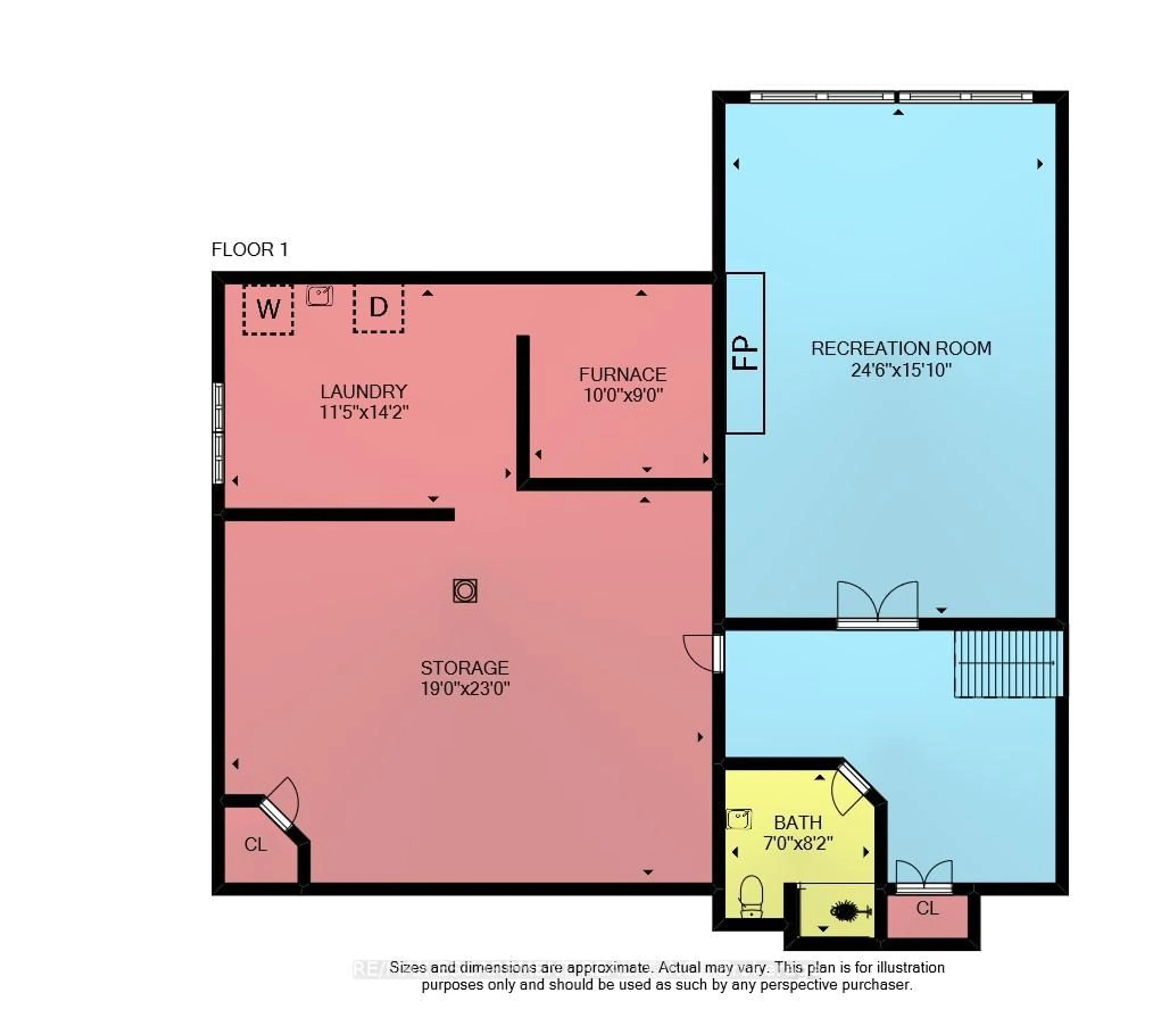 Floor plan for 418 Mountain Brow Blvd, Hamilton Ontario L8T 1A7
