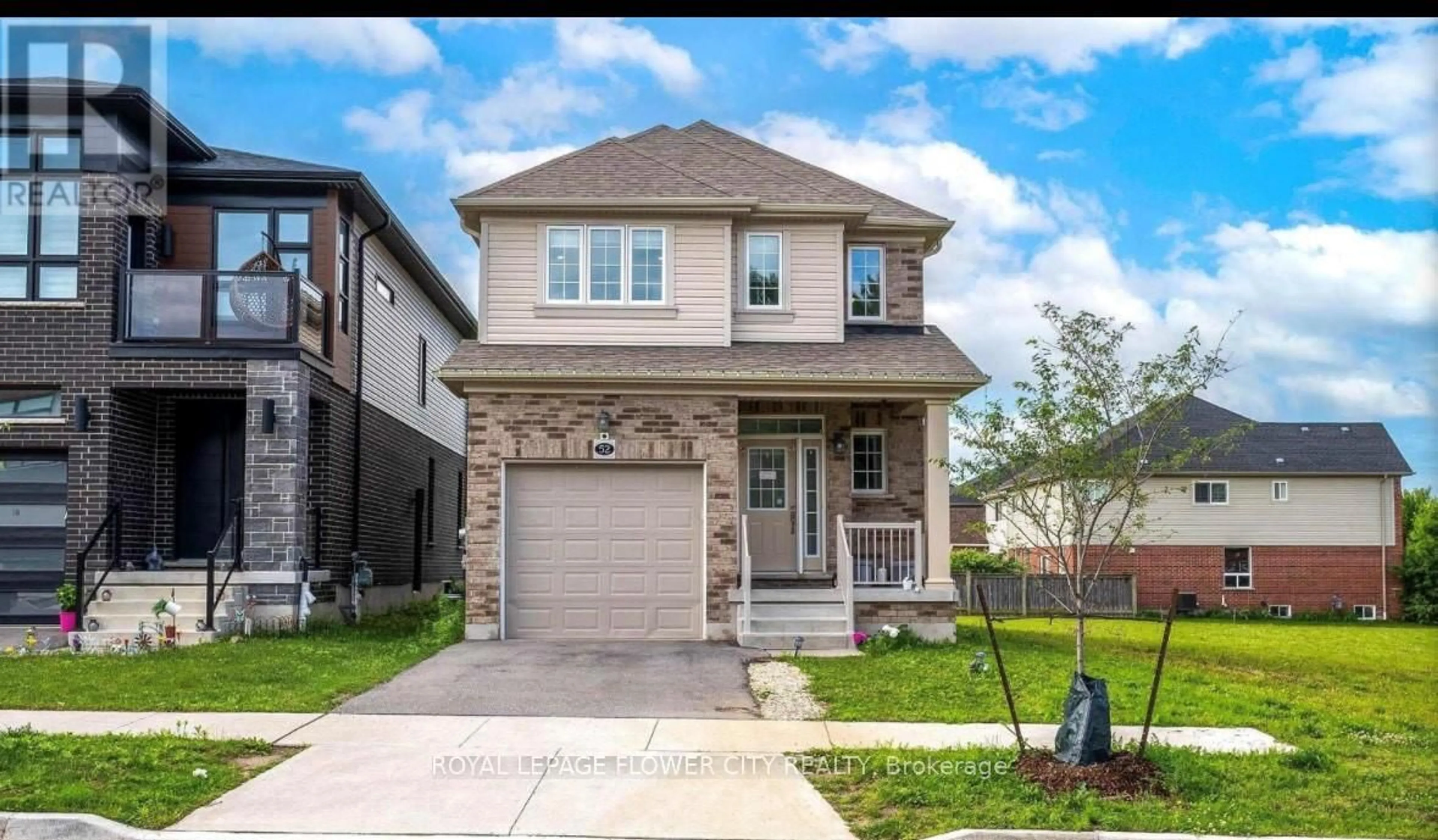 Home with brick exterior material, street for 52 Monarch woods Dr, Kitchener Ontario N2P 2Y9