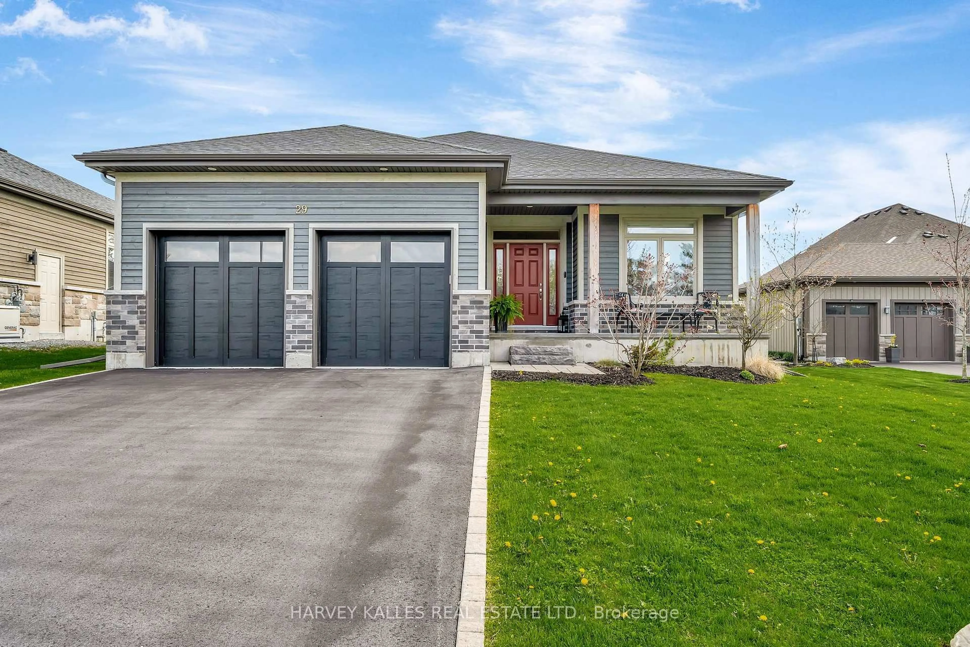 Home with brick exterior material, street for 29 Pineridge Dr, Prince Edward County Ontario K0K 2T0