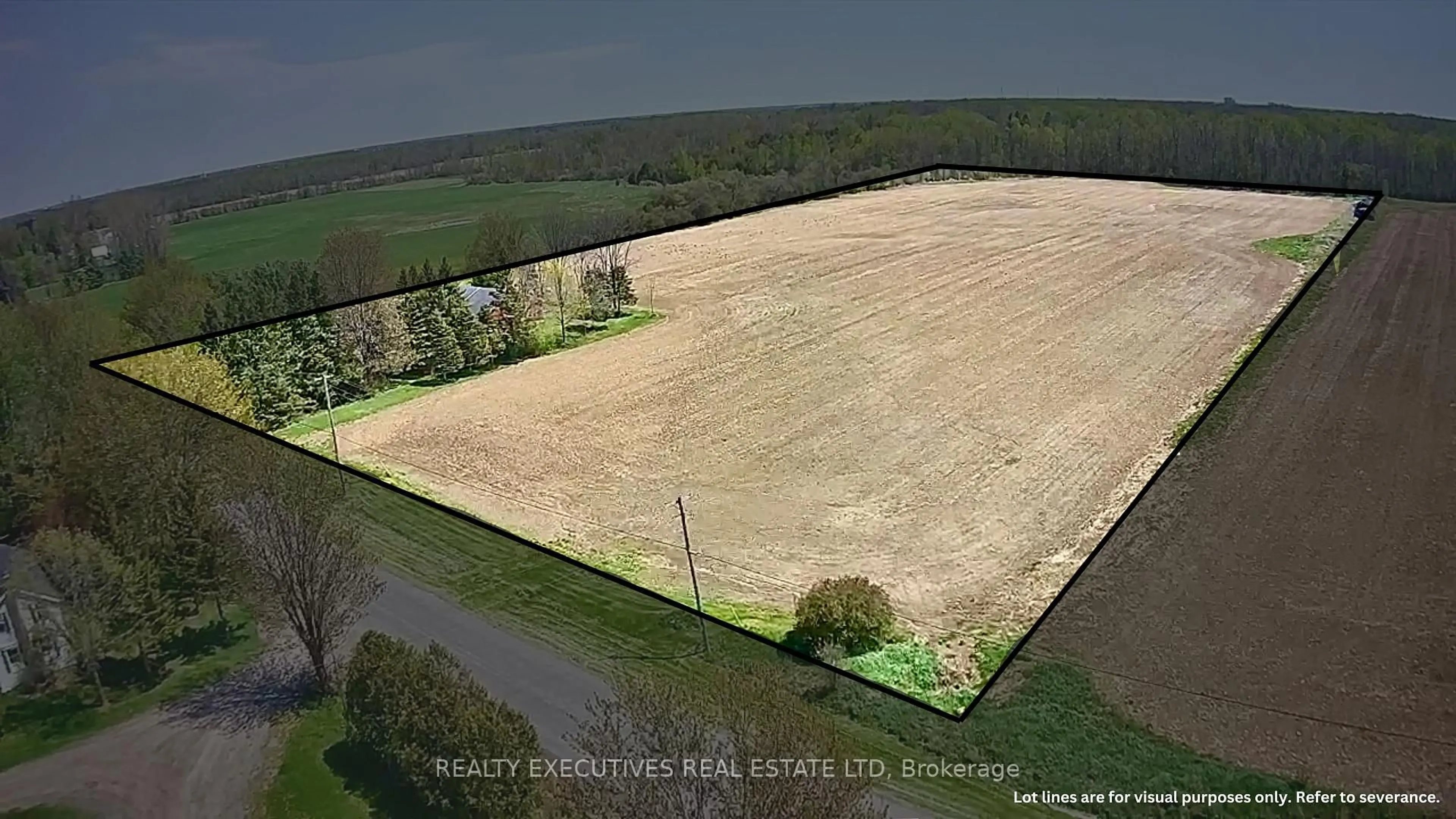 A pic from outside/outdoor area/front of a property/back of a property/a pic from drone, unknown for 10790 Van Camp Rd, North Dundas Ontario K0E 1S0