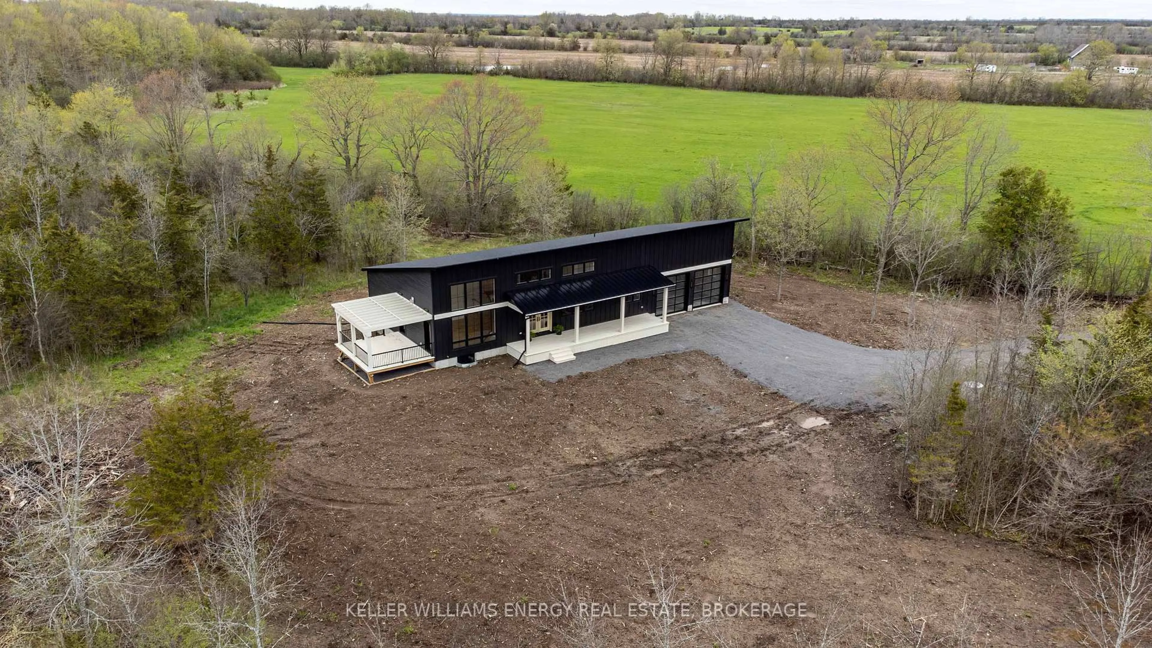 A pic from outside/outdoor area/front of a property/back of a property/a pic from drone, building for 1032 Burr Rd, Prince Edward County Ontario K0K 1A0