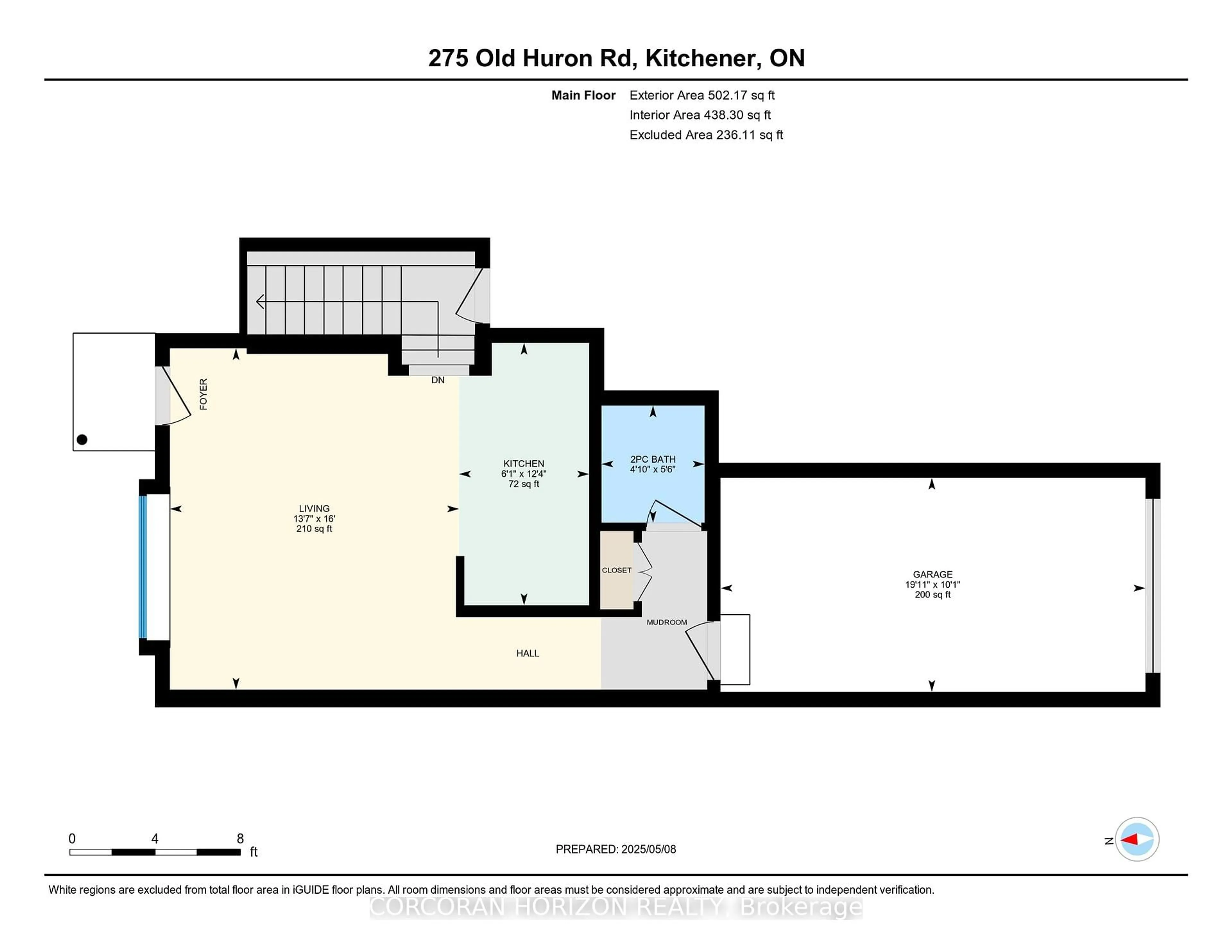 Floor plan for 275 Old Huron St #24, Kitchener Ontario N2R 1P9