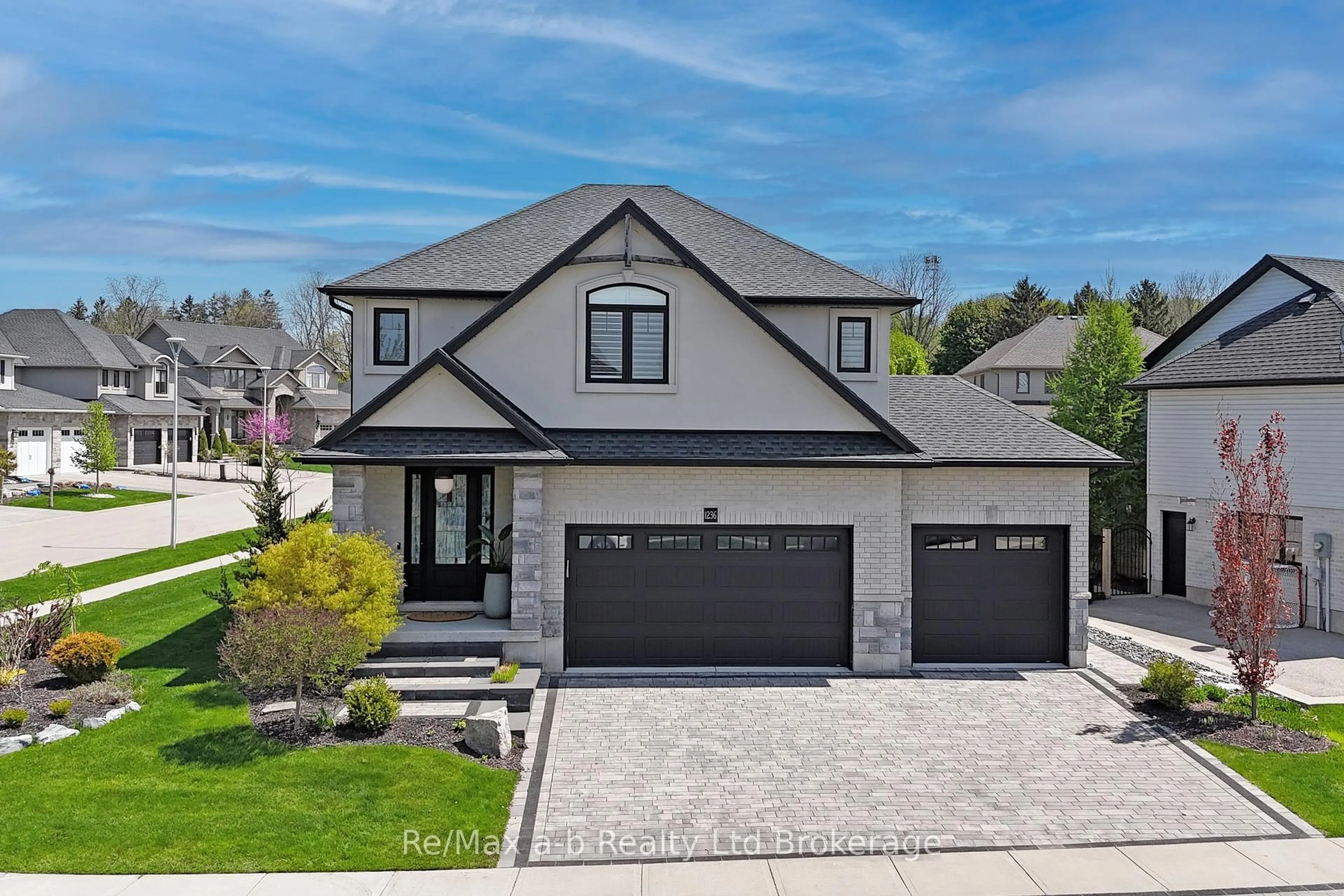 Home with brick exterior material, street for 1236 Alberni Rd, Woodstock Ontario N4T 0H7