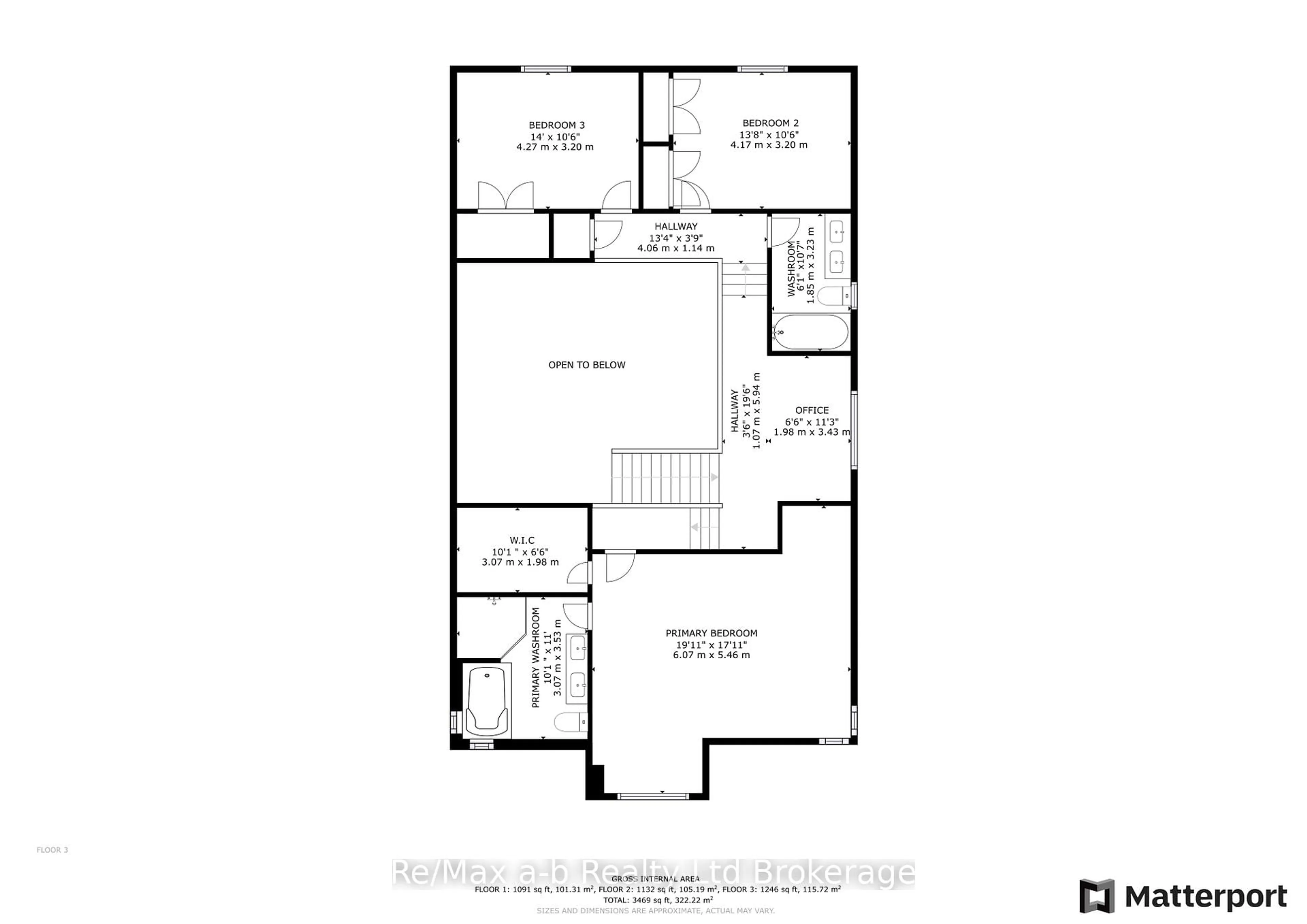 Floor plan for 1236 Alberni Rd, Woodstock Ontario N4T 0H7