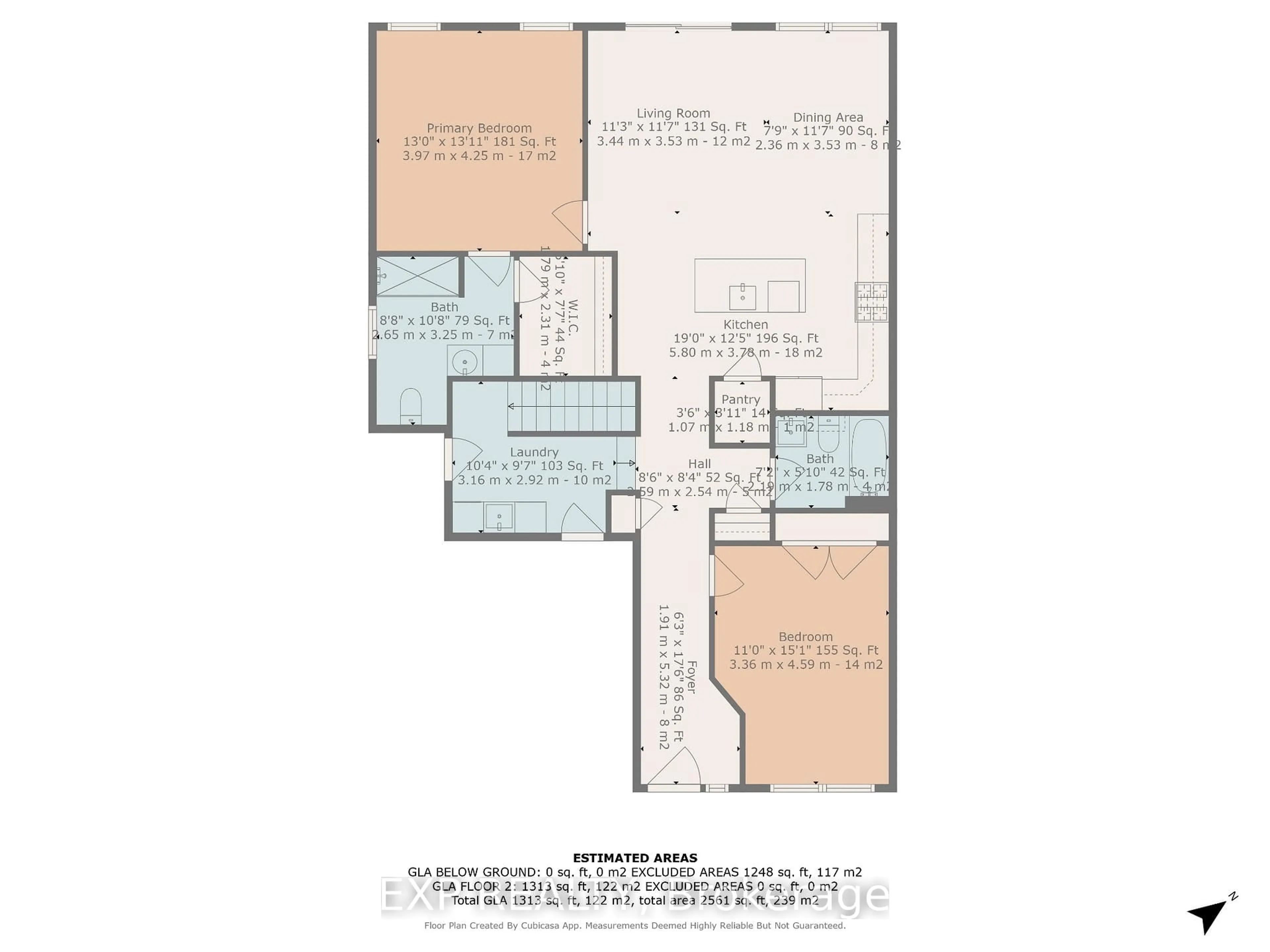 Floor plan for 16 Pintail Lane, Norfolk Ontario N0E 1M0