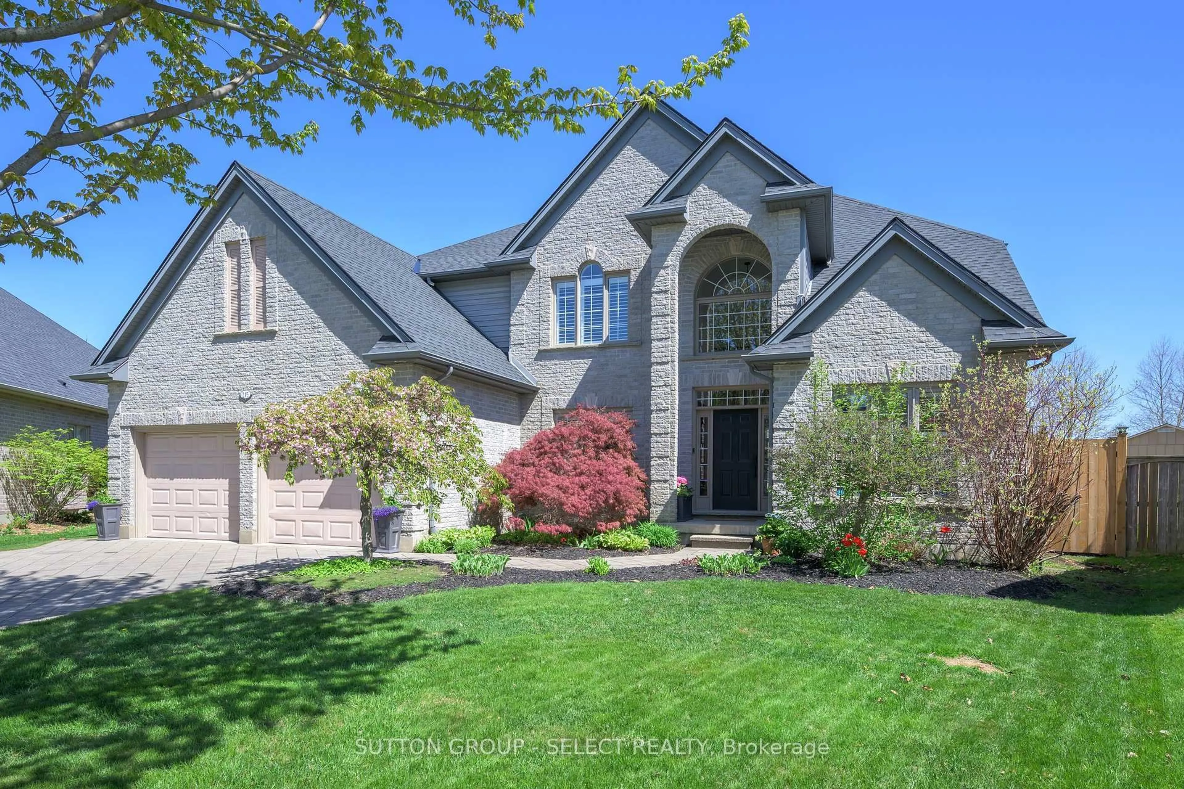 Home with brick exterior material, street for 215 East Rivertrace Walk, London North Ontario N6G 5L1