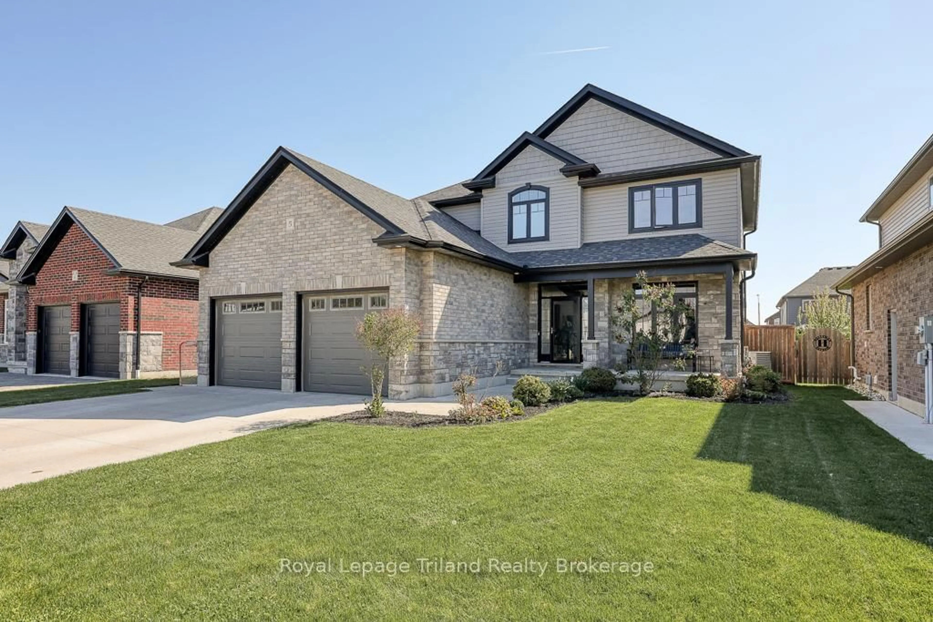 Home with brick exterior material, street for 5 Beaty Lane, Zorra Ontario N0M 2M0