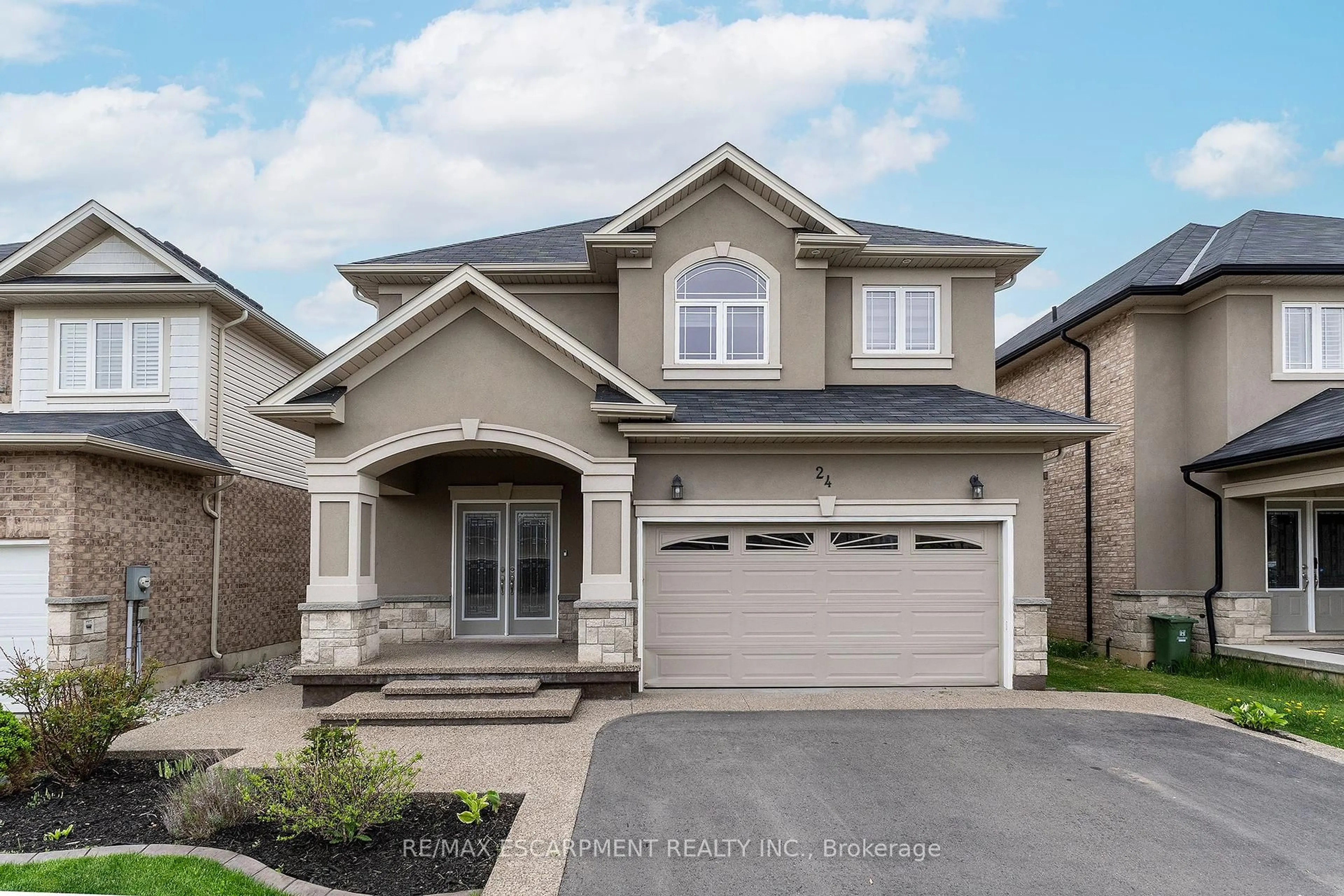 Home with brick exterior material, street for 24 Dunvegan Pl, Hamilton Ontario L9B 0H5