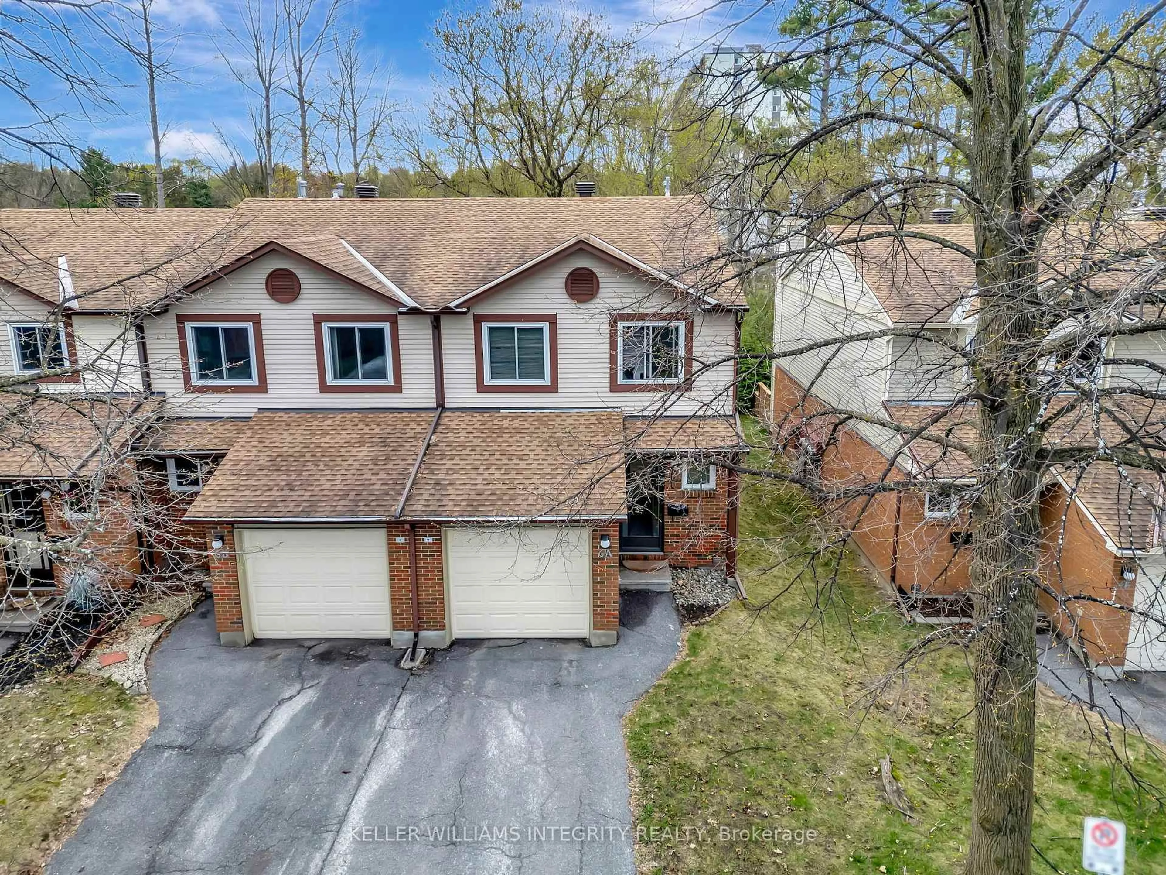 A pic from outside/outdoor area/front of a property/back of a property/a pic from drone, unknown for 6 Offenbach Lane #C, Ottawa Ontario K2G 4Z5