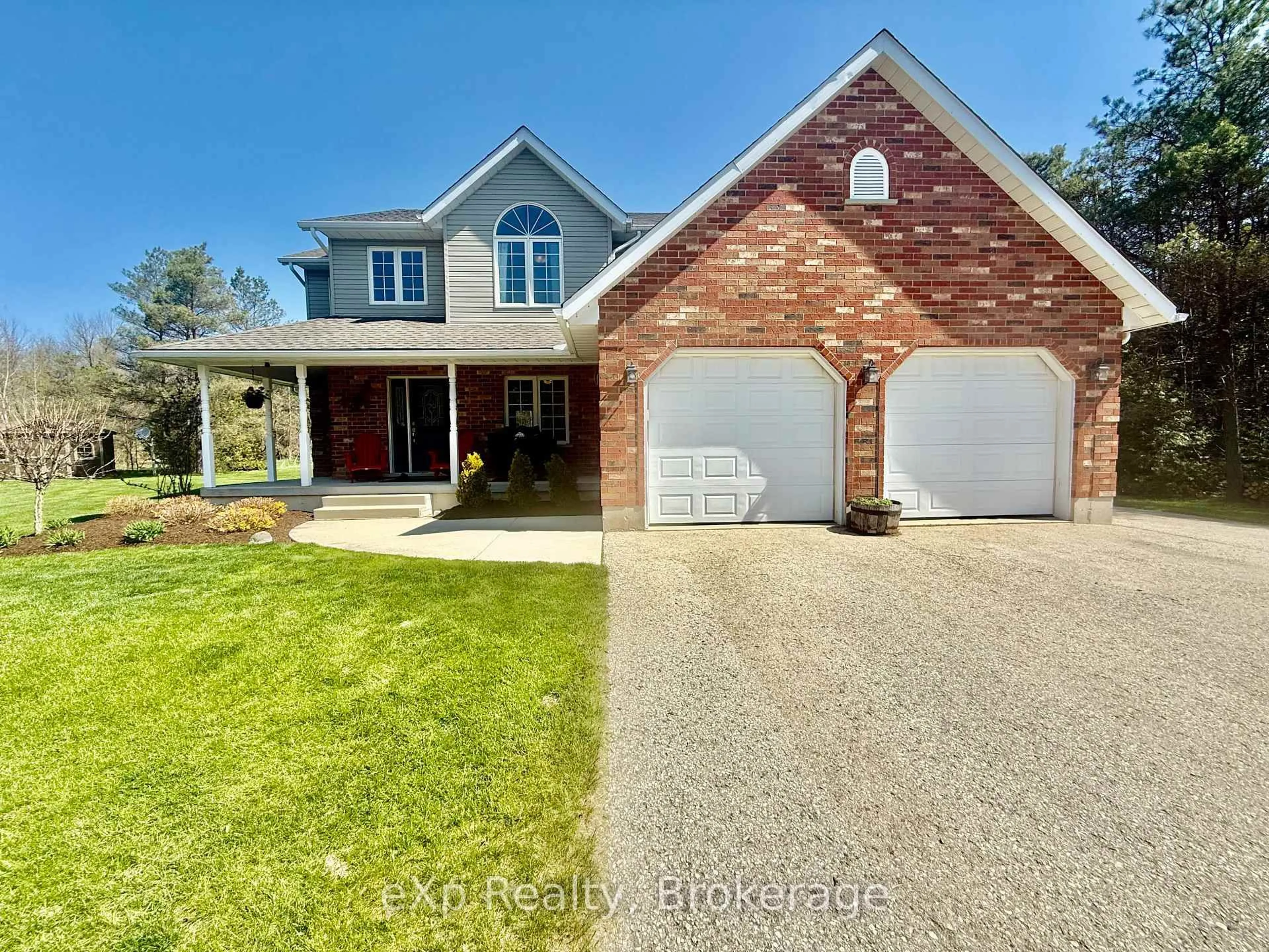 Home with brick exterior material, water/lake/river/ocean view for 323237 Durham Rd, West Grey Ontario N0G 1R0