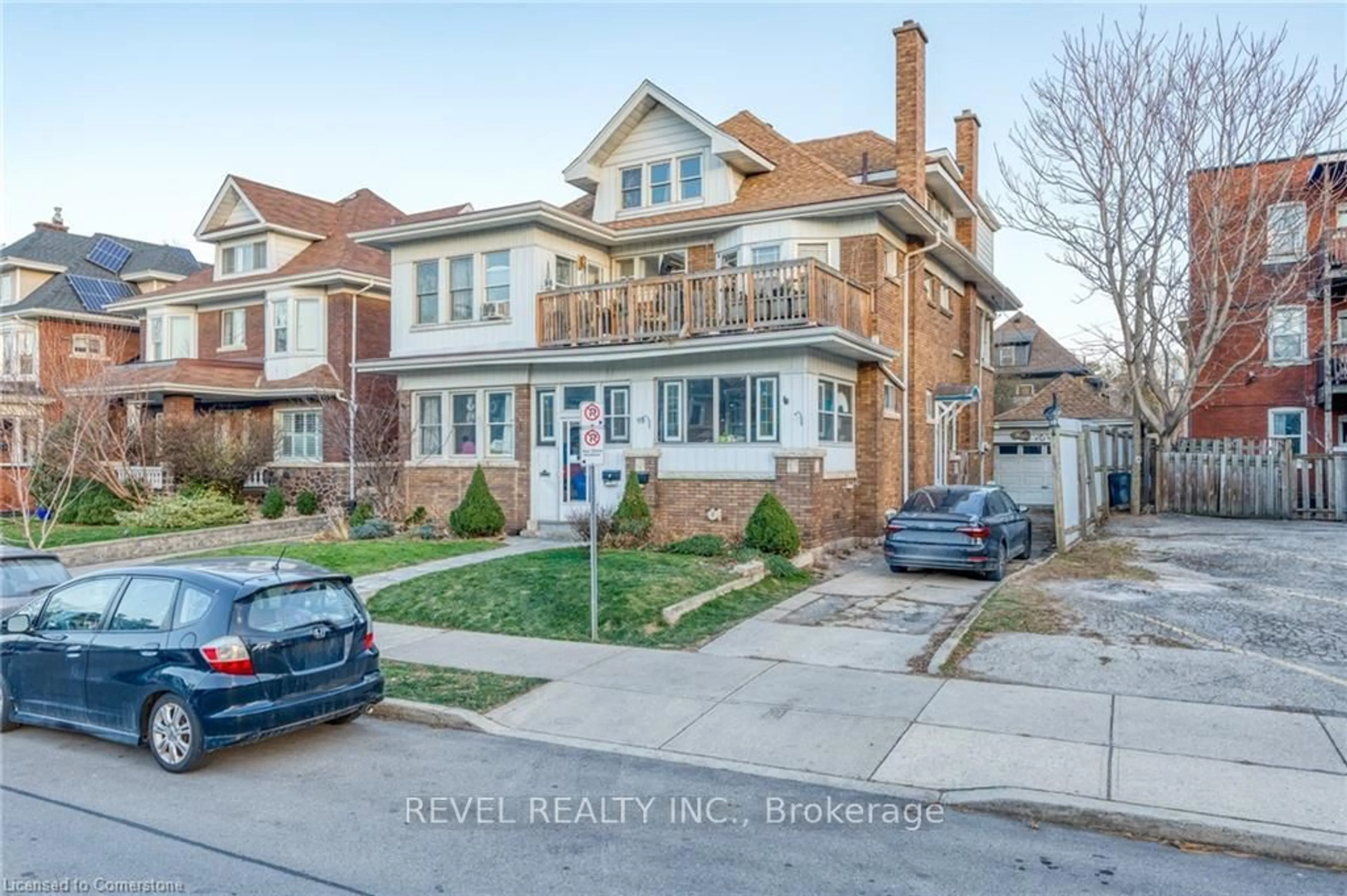 Home with brick exterior material, street for 93 Barnesdale Blvd, Hamilton Ontario L8M 2V5
